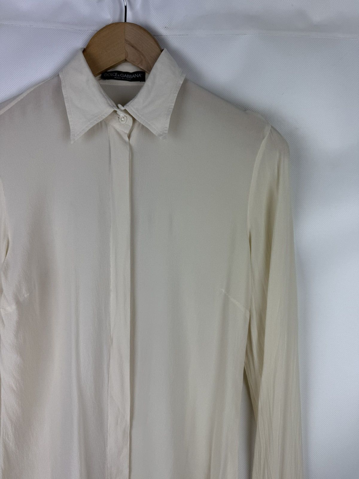 Dolce & Gabbana Dolce&Gabbana Long Sleeve Button Up Shirt Tunic Blouse Size M / US 6-8 / IT 42-44 - 3 Thumbnail