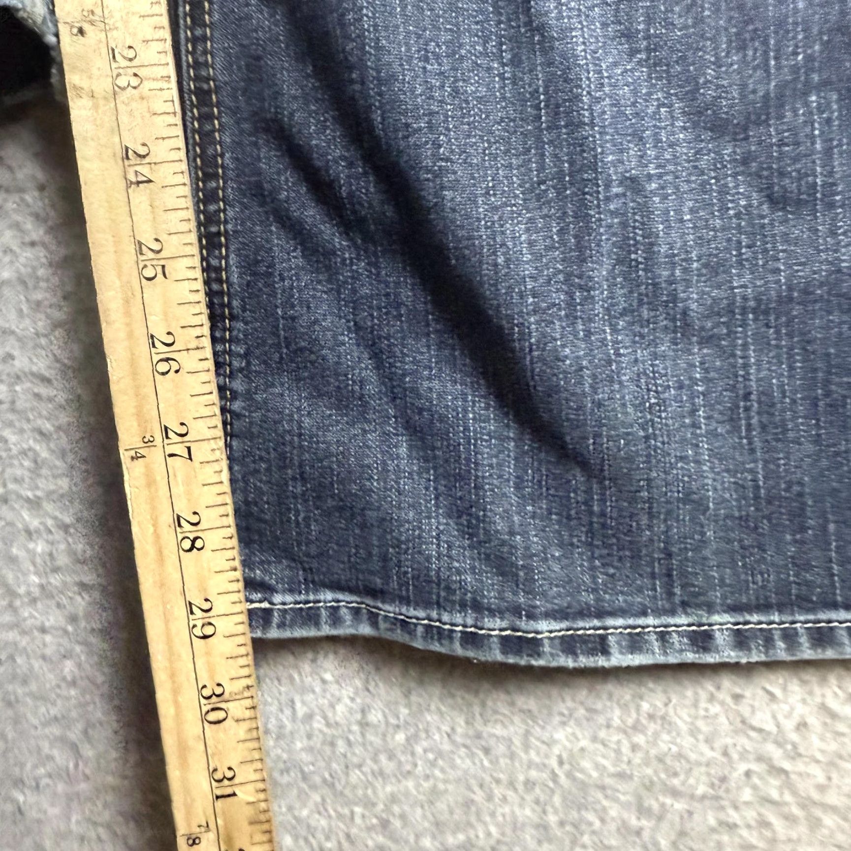 CO Silver Jeans Co Men's Jeans 32x31 Aiko Blue Bootcut Ankle Length Blue Regular Mens Size US 32 / EU 48 - 6 Thumbnail