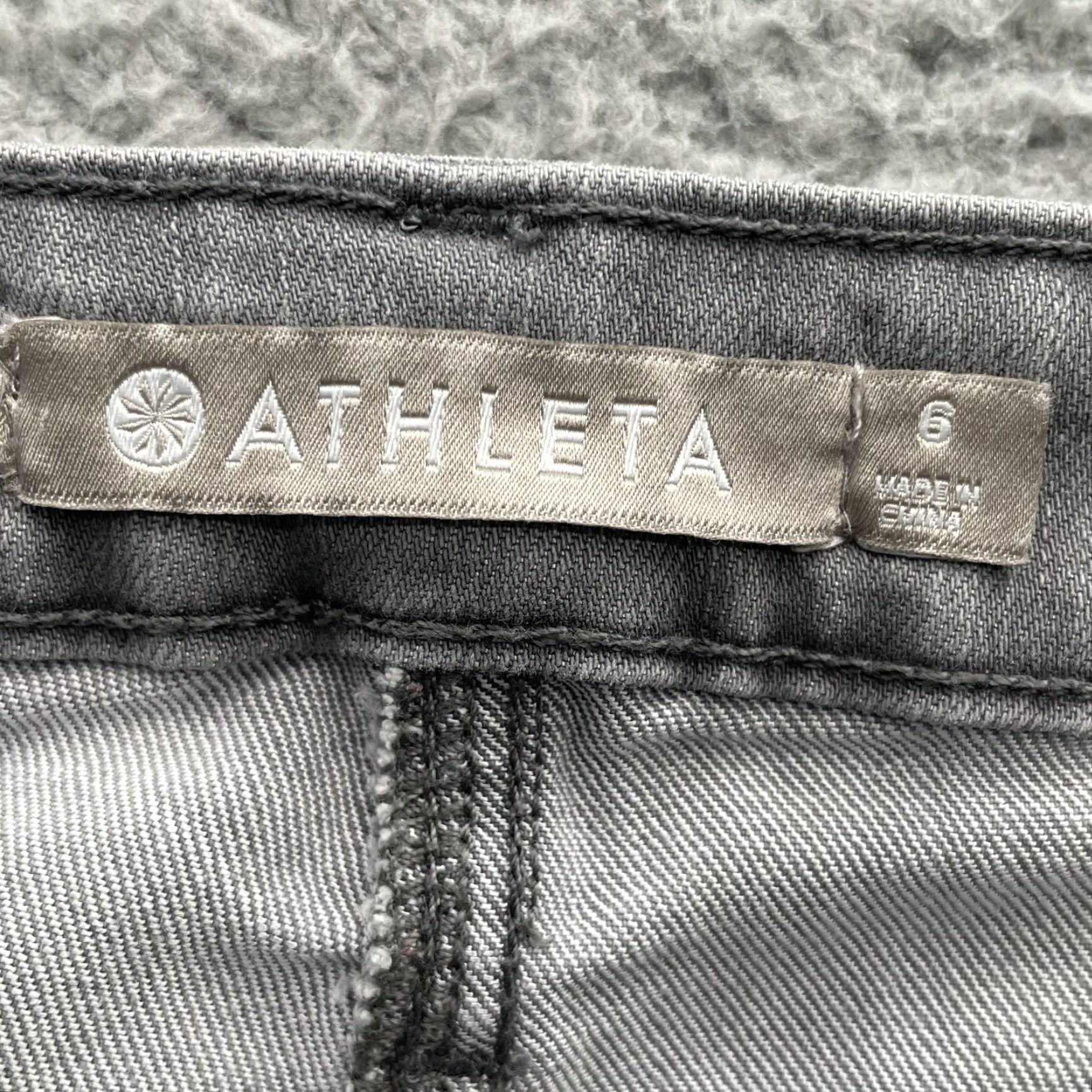 Athleta Athleta Jegging Women 6 Gray Sculpt Indie Sportswear Academia Performance Y2k Shirt Size 28" / US 6 / IT 42 - 7 Thumbnail