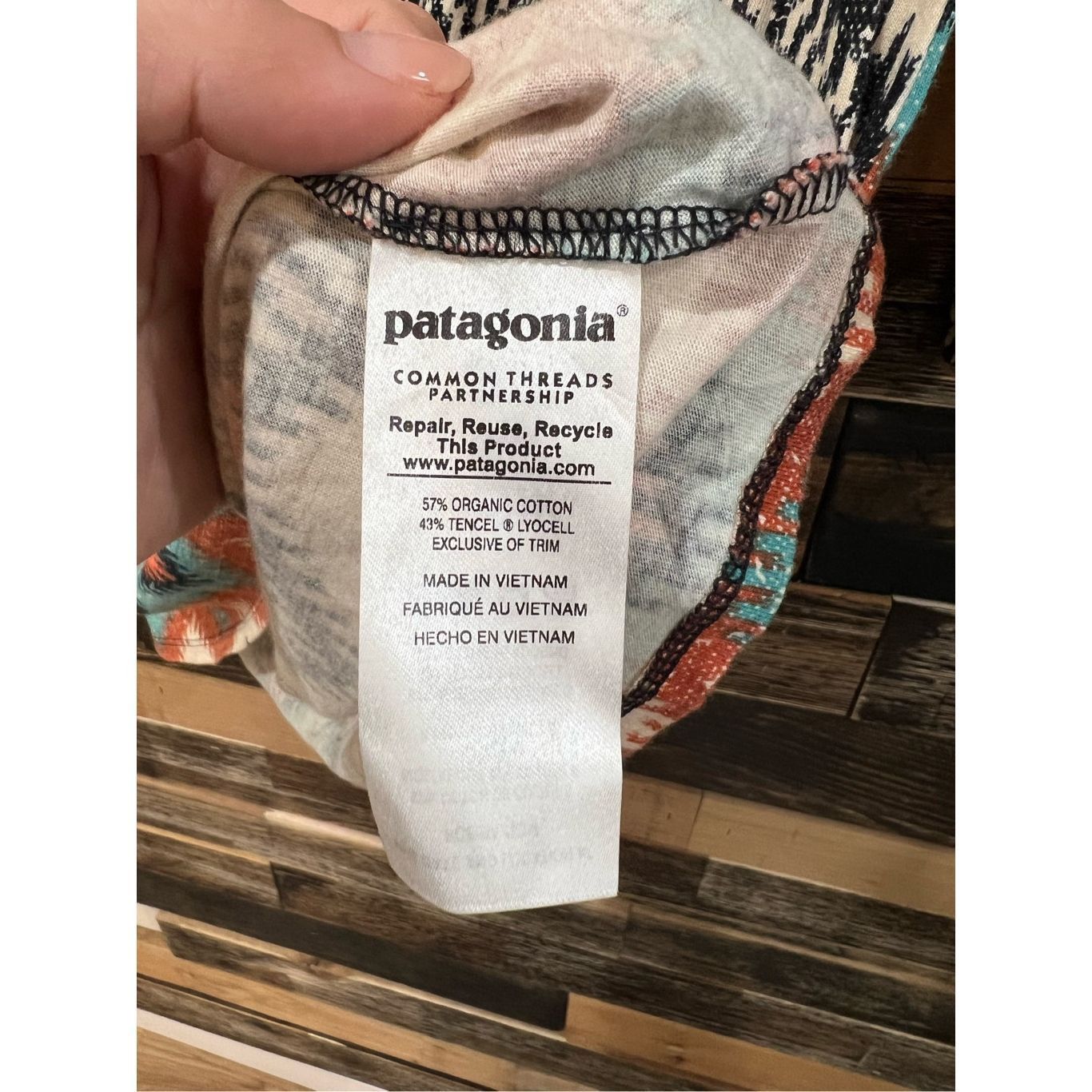 Patagonia Patagonia Kamala Drop Neck Tunic Long Sleeve Blouse Shirt sz Size S / US 4 / IT 40 - 5 Thumbnail
