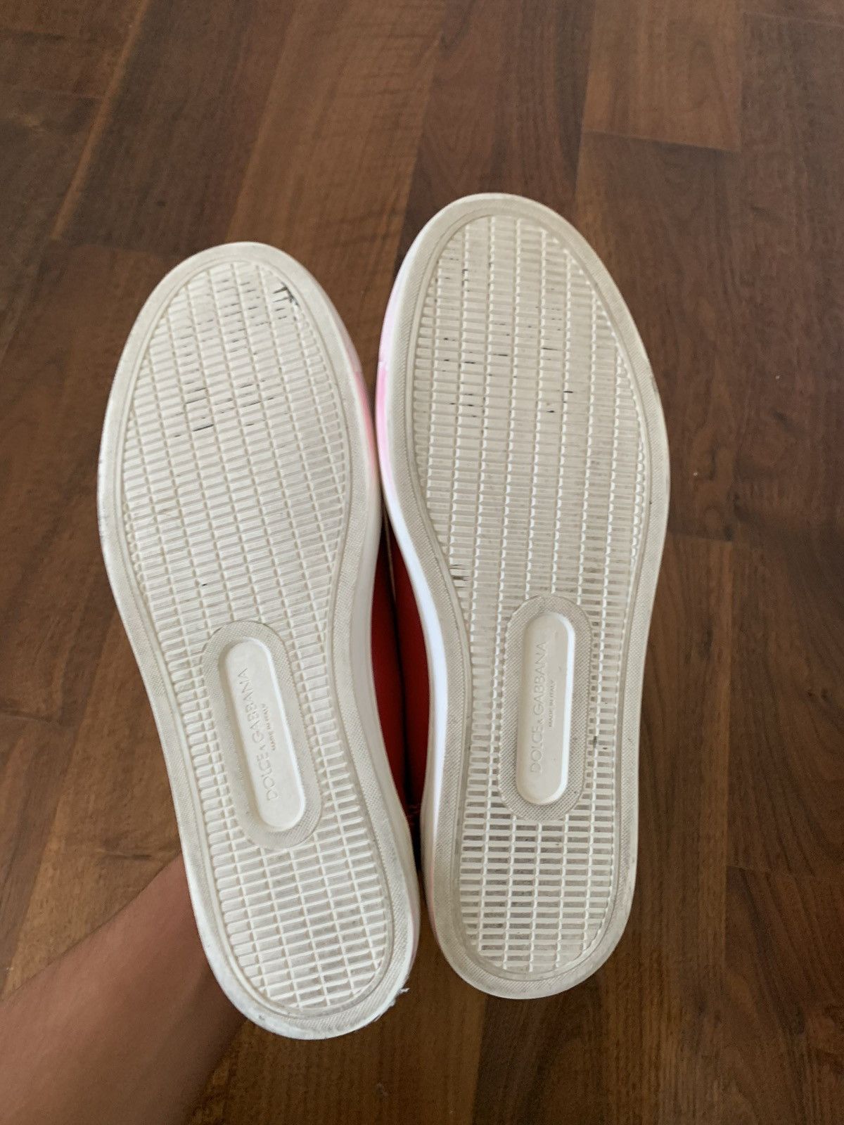Dolce & Gabbana Dolce & Gabbana Leather Sneakers Size US 10.5 / EU 43-44 - 5 Thumbnail
