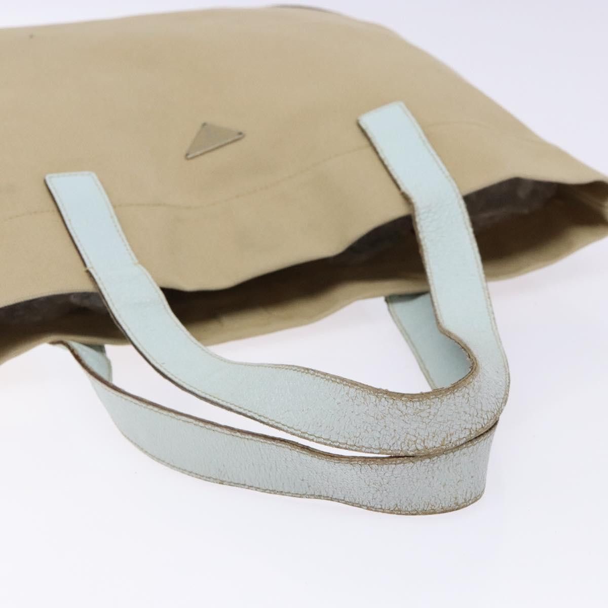 Prada PRADA Tote Bag Canvas Beige Size ONE SIZE - 7 Thumbnail