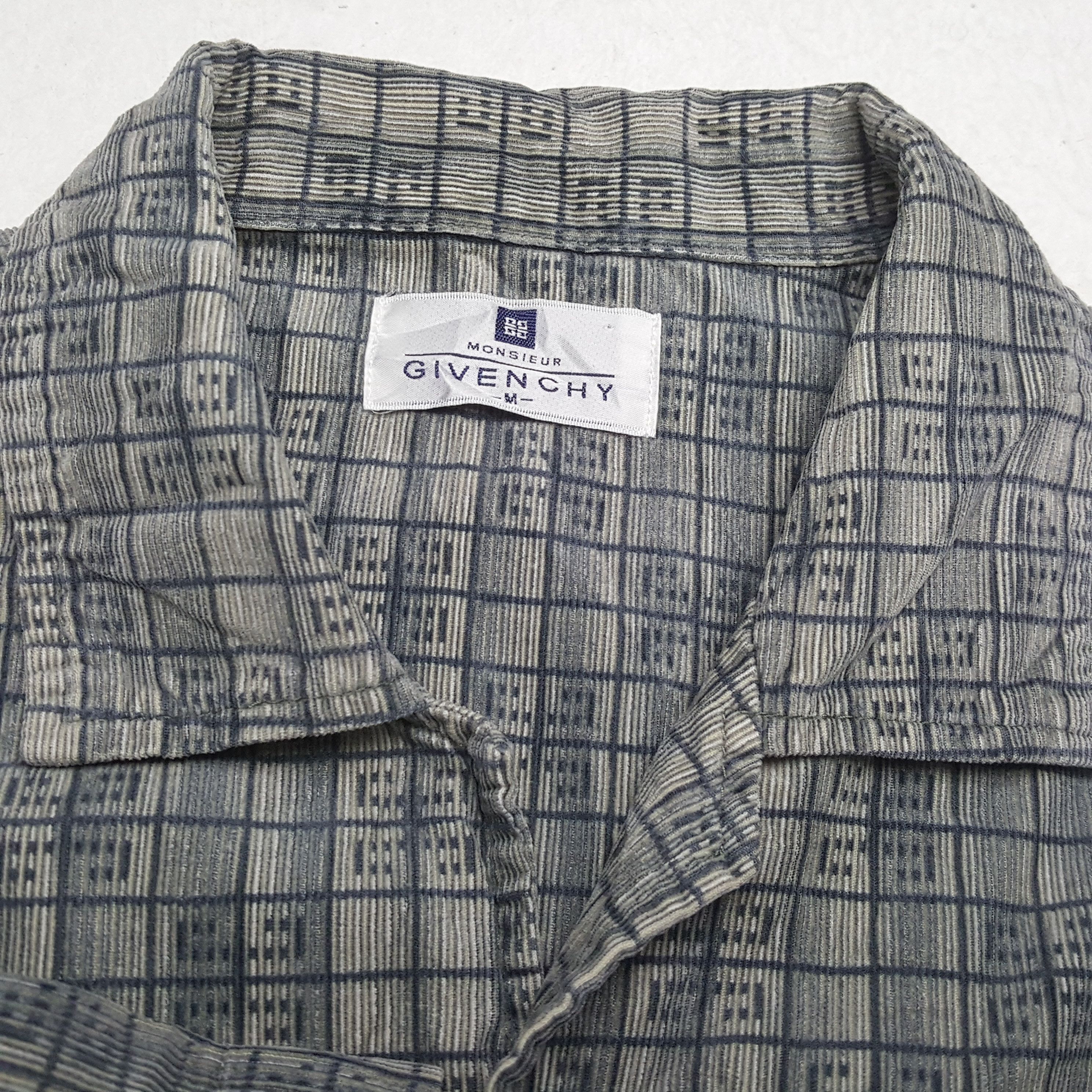 Givenchy × Vintage Vintage GIVENCHY Italian Fashion Brand Sleep Set Shirt Size US L / EU 52-54 / 3 - 11 Thumbnail