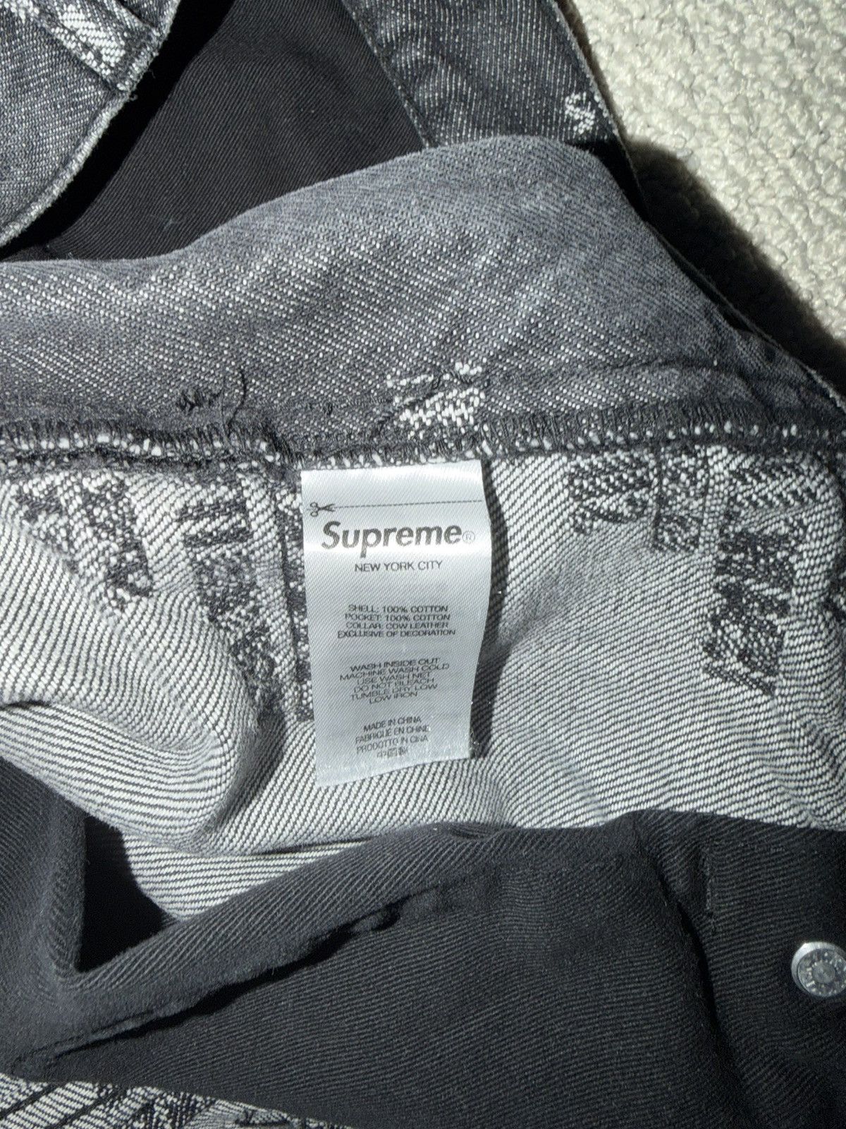 Supreme Supreme Jeans Size US 30 / EU 46 - 5 Thumbnail