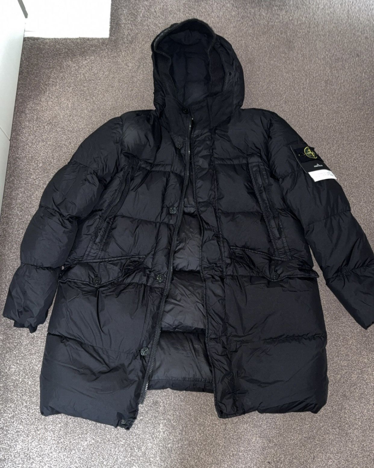 Stone Island Stone Island Garment Dyed Crinkle Reps NY Down Jacket Size US L / EU 52-54 / 3 - 9 Thumbnail