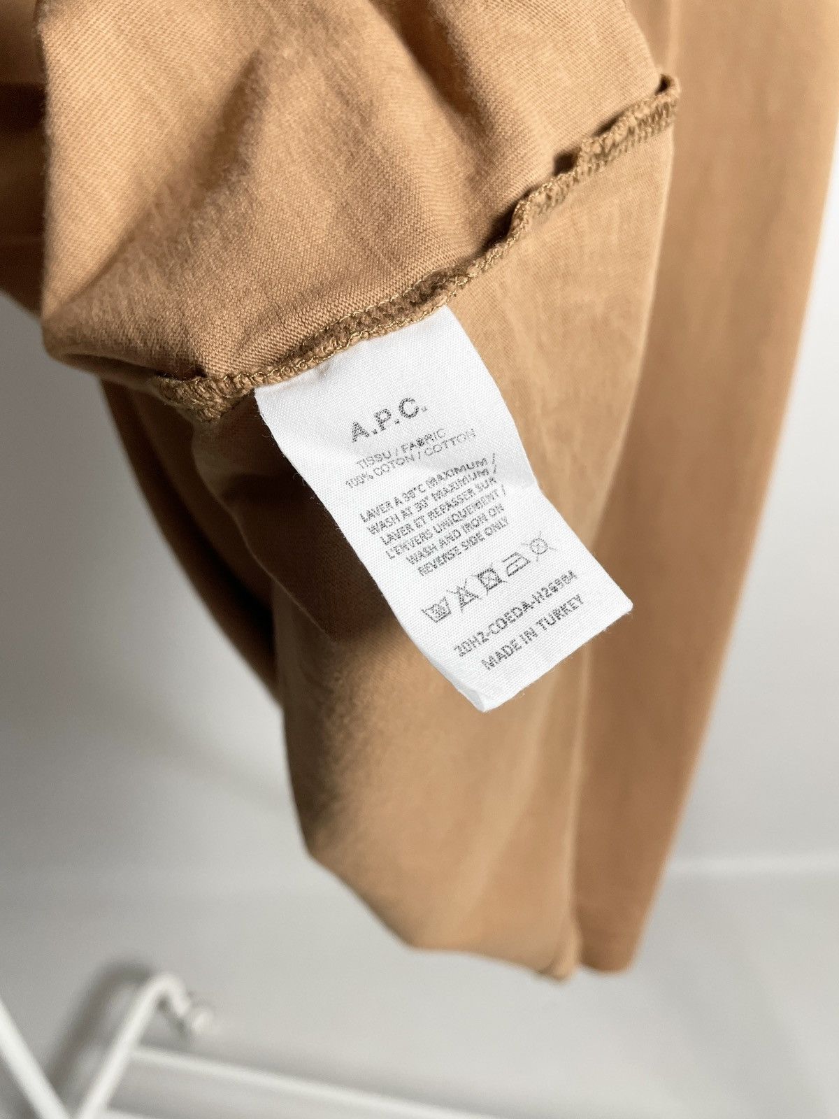 A.P.C. × Carhartt × Japanese Brand 🪵RARE🪵 A.P.C. Terracotta brown basic Tee shirt Size US M / EU 48-50 / 2 - 7 Thumbnail