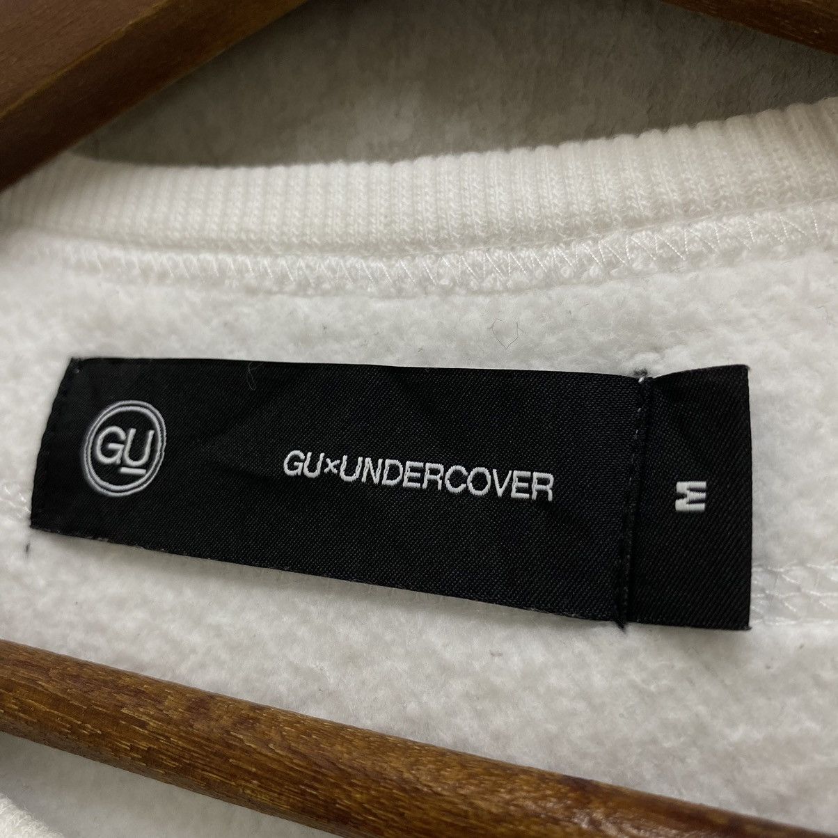 GU × Undercover GU x Undercover Jun Takahashi White Sweatshirt Multi-Zip M Size US M / EU 48-50 / 2 - 15 Thumbnail
