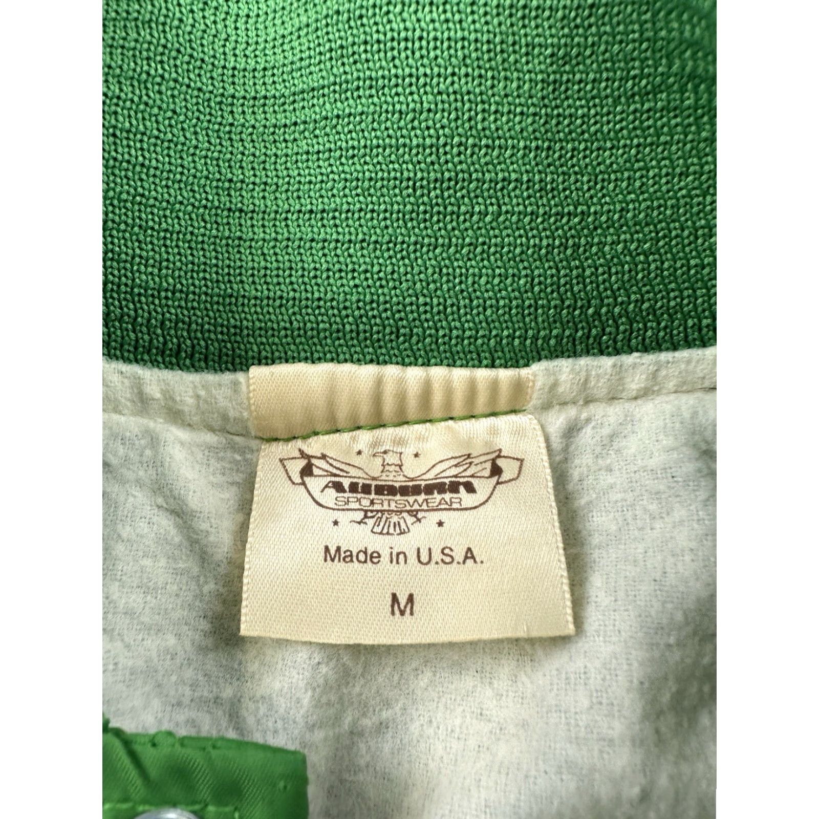 Vintage VINTAGE Auburn Sportswear Jacket Men M Green 80s Bomber Nylon Satin Category: Jacket Size US M / EU 48-50 / 2 - 3 Thumbnail