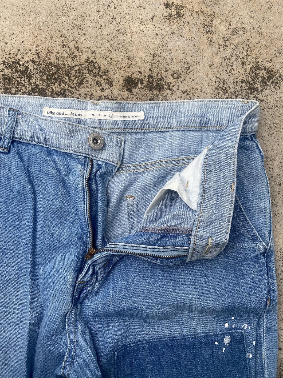 Designer × Japanese Brand Japanese Brand Nico And Patchwork Jeans Size US 30 / EU 46 - 6 Thumbnail