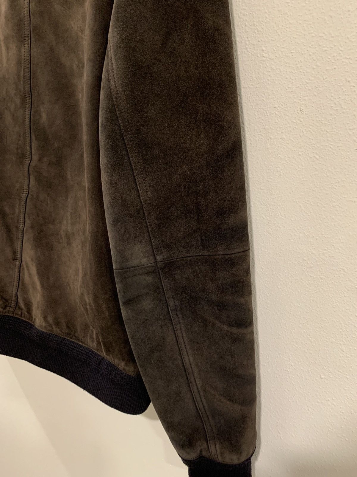 Slate & Stone slate & stone faded goat leather zip up jacket Size US S / EU 44-46 / 1 - 8 Thumbnail