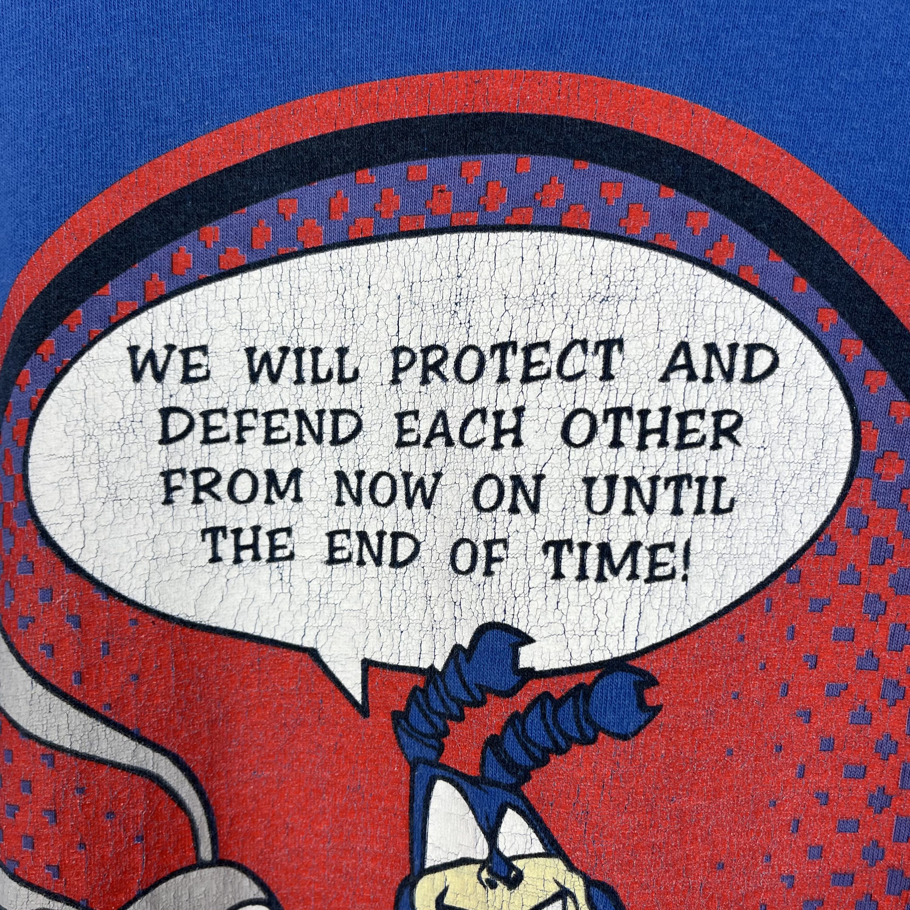 Cartoon Network Vintage The Tick Cartoon Comics T Shirt 1998 Size US XL / EU 56 / 4 - 10 Thumbnail
