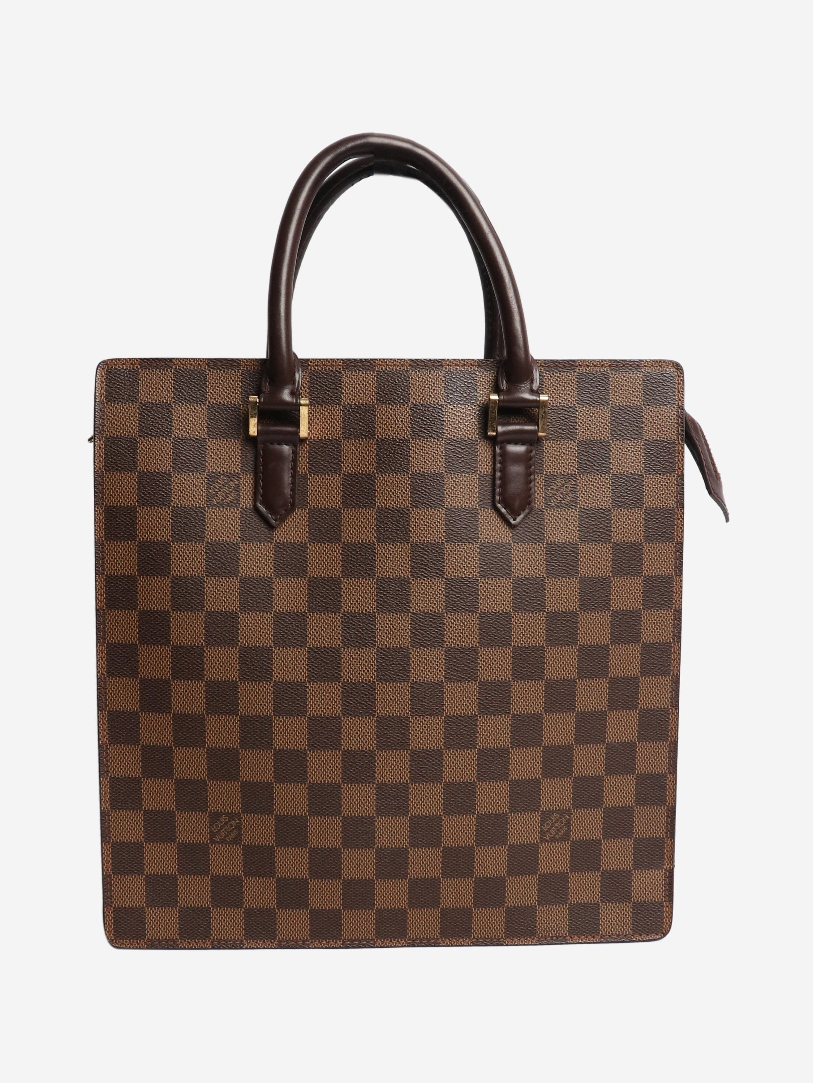 Louis Vuitton Brown 2001 Damier Ebene Venice tote bag Size ONE SIZE - 1 Thumbnail
