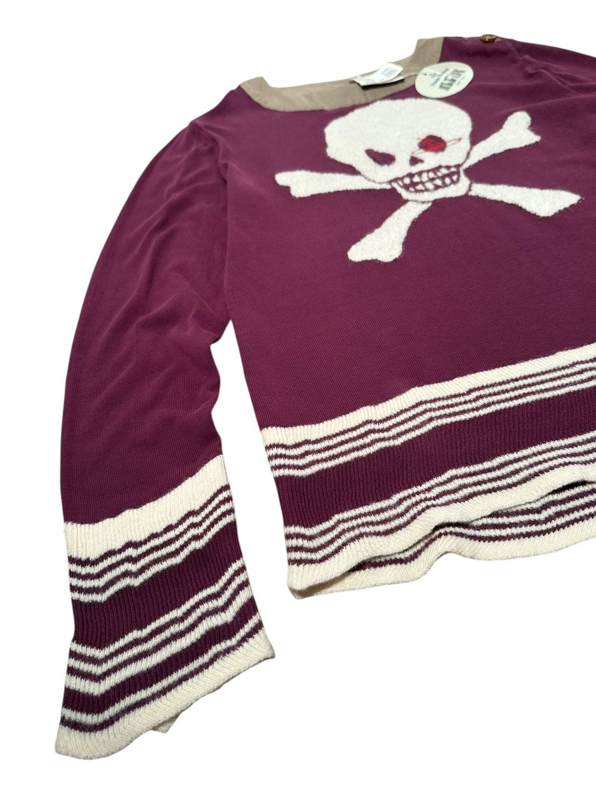 Vivienne Westwood Vivienne Westwood MAN / M.E.A.M Skull Knit – 2003 Deadstock Size US M / EU 48-50 / 2 - 7 Thumbnail