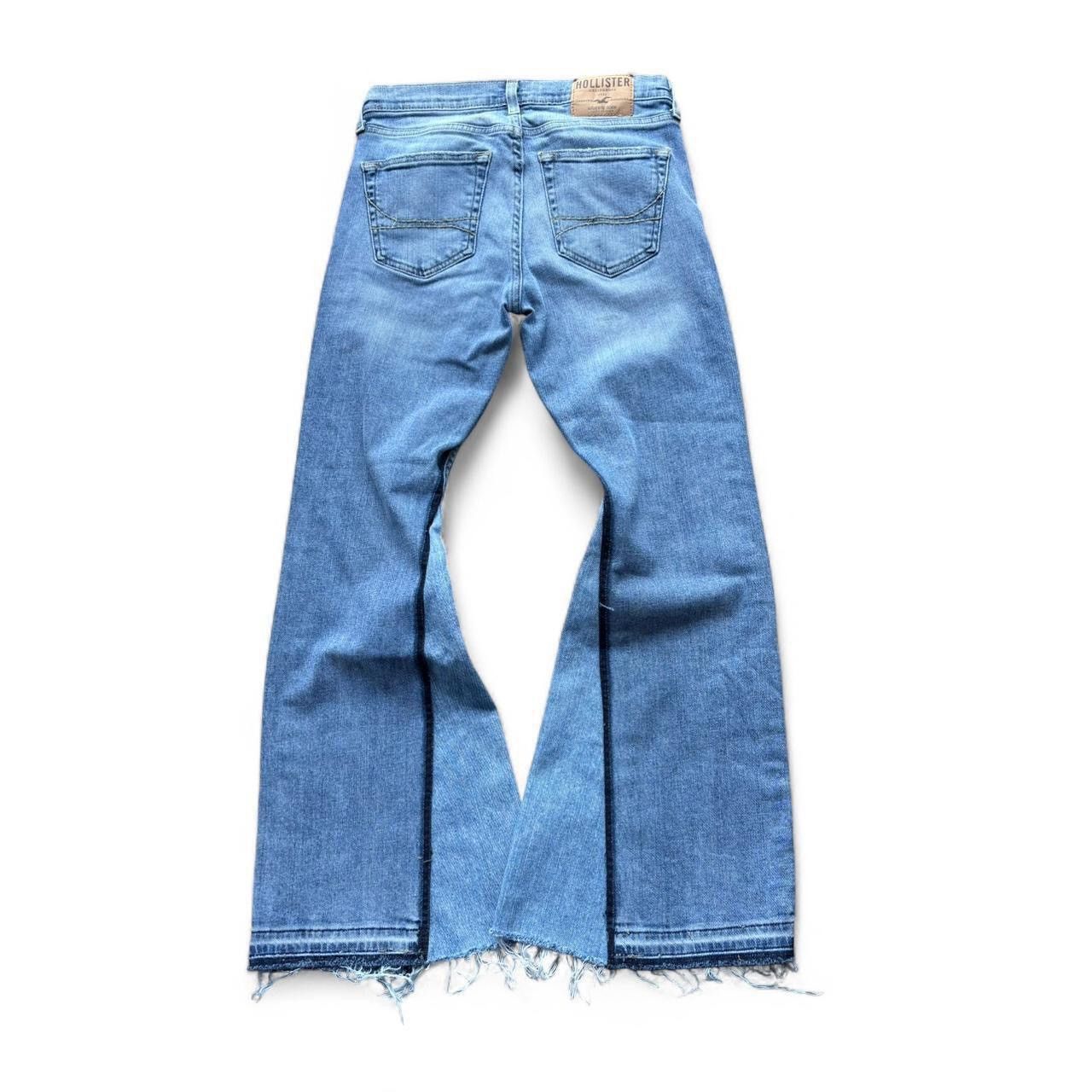 Hollister Upcycled Flared Jeans Size US 29 - 2 Thumbnail