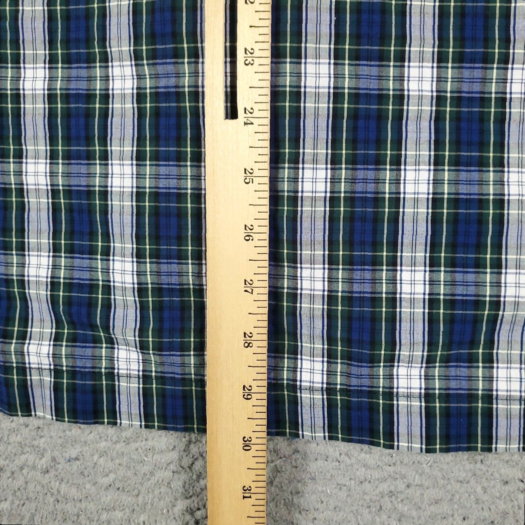 Brooks Brothers Brooks Brothers Mens Large Blue Plaid Flannel Pajama Top Long Sleeve Button Up Cotton Size US L / EU 52-54 / 3 - 4 Thumbnail