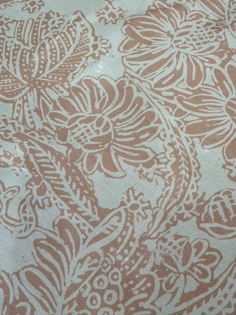 Loro Piana size 120*120cm All-over pink floral logo mulberr