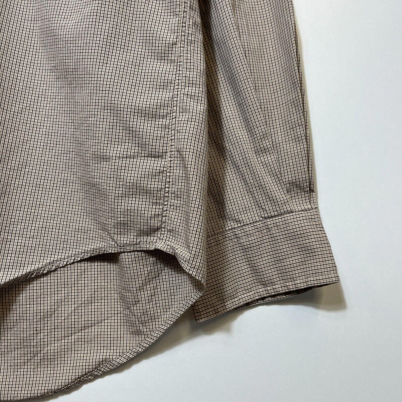 Polo Ralph Lauren × Vintage Vintage 90s Polo Ralph Lauren Grid Yarmouth Button Shirt XL Size US XL / EU 56 / 4 - 5 Thumbnail