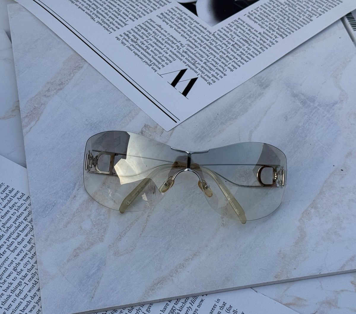 Dior Dior Galliano vintage sunglasses Diorella Size ONE SIZE - 21 Thumbnail