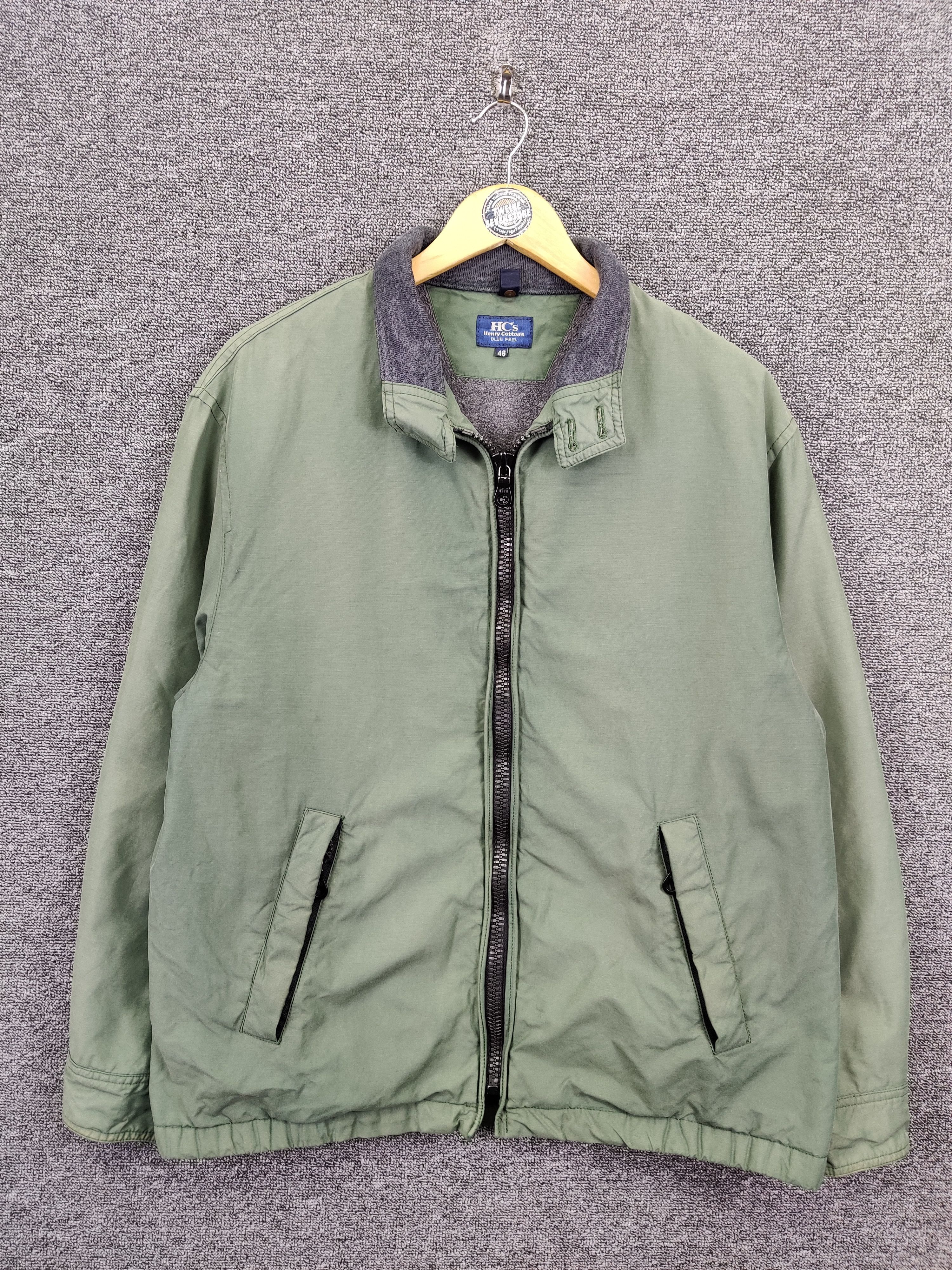 Vintage Henry Cottons Lined Fleece Jacket