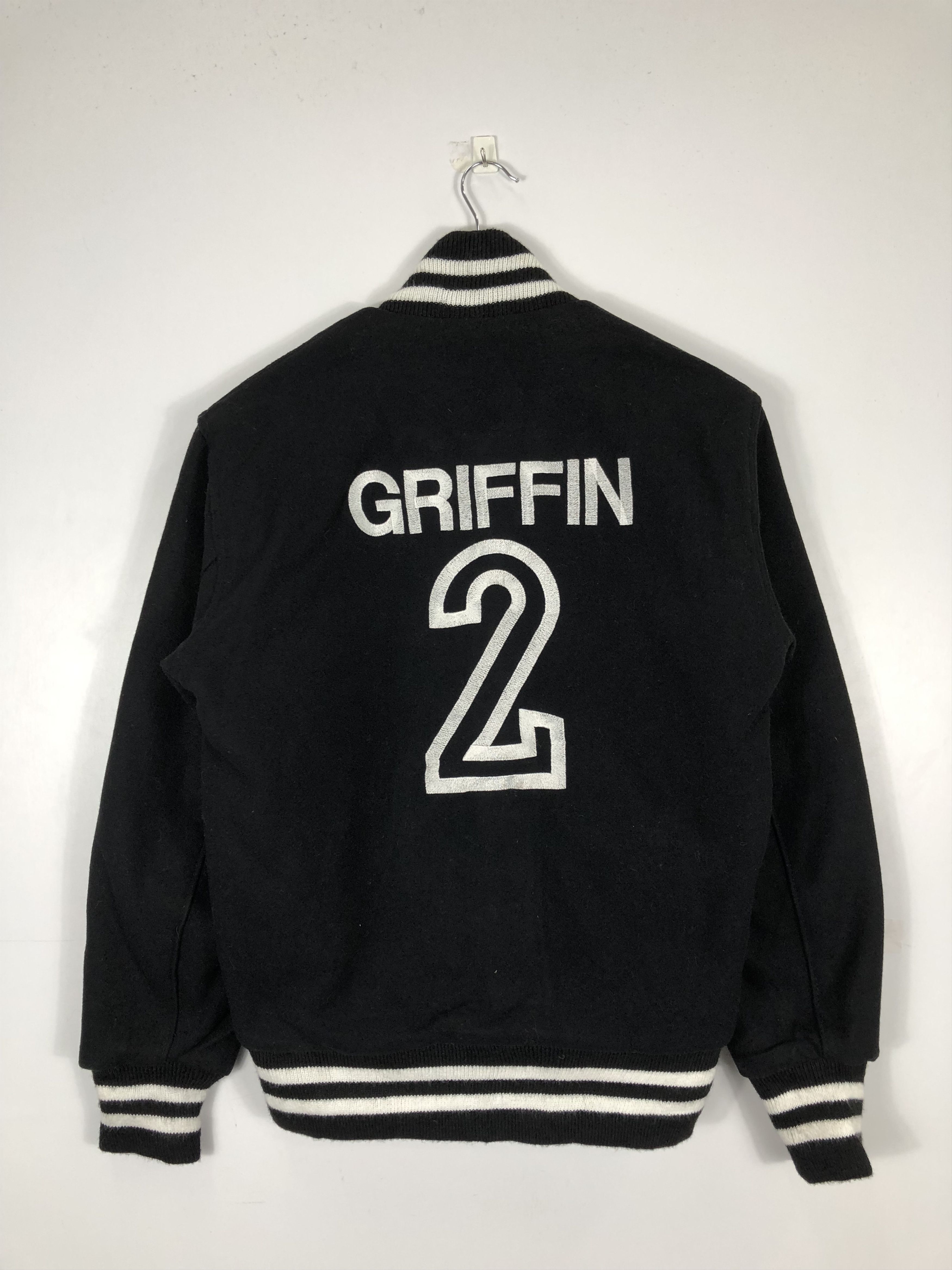 Griffin Vintage Griffin Varsity Jacket Embroidered Spell Out V0190 Size US XS / EU 42 / 0 - 3 Thumbnail