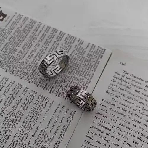 Designer × Vintage Retro punk rings Size ONE SIZE - 1 Thumbnail