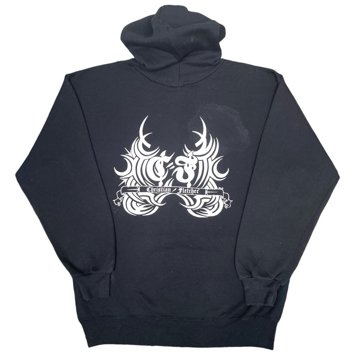 Jerzees × Vintage Vintage Christian Fletcher Hoodies Sweatshirt Size US XL / EU 56 / 4 - 7 Thumbnail