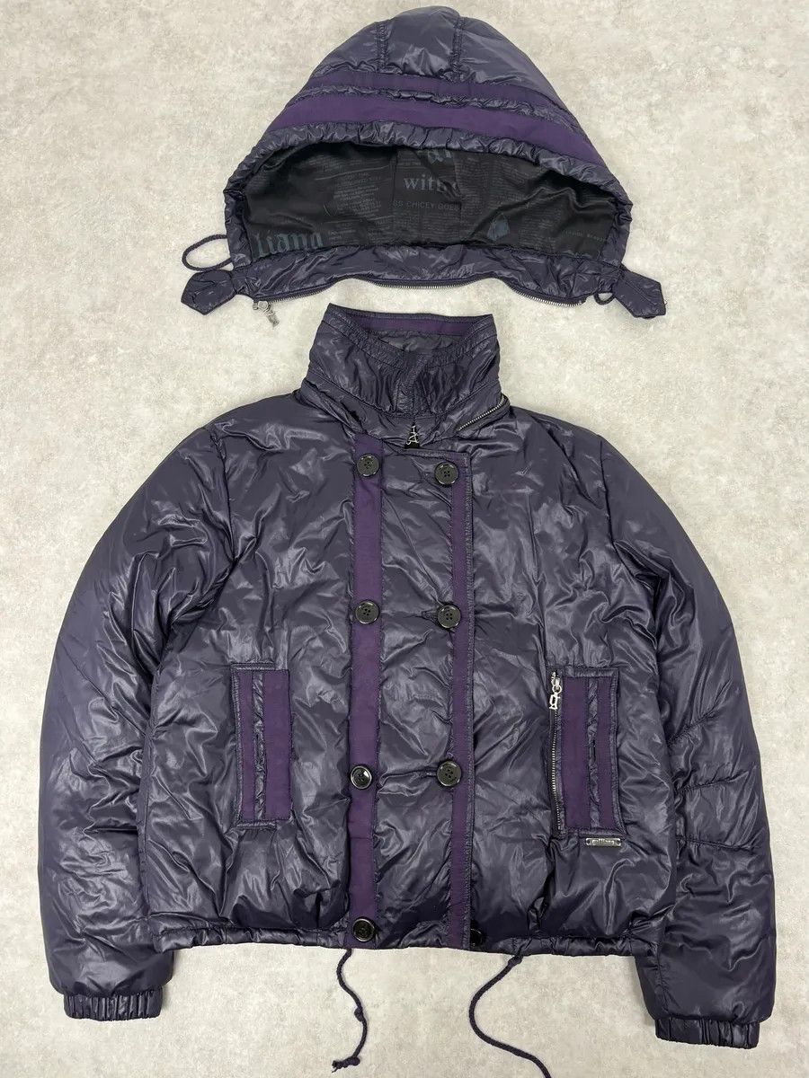 John Galliano AW2010 John Galliano Purple Cozy Double Breasted Bomber Jacket Size US S / EU 44-46 / 1 - 2 Thumbnail