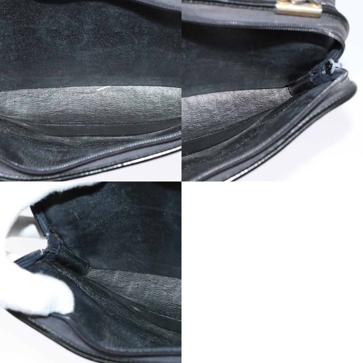 Dior DIOR Trotter Canvas Shoulder Bag Navy Gold Size ONE SIZE - 12 Thumbnail