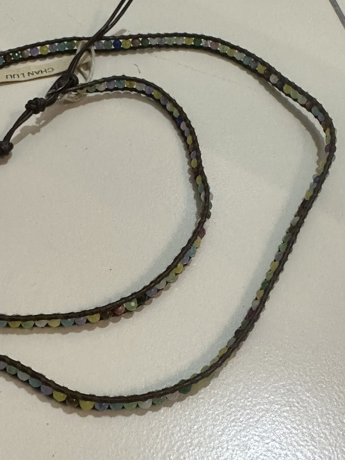 Chan Luu Chan Luu Sterling Silver 925 Buckle Leather Wrap Bracelet Size ONE SIZE - 15 Thumbnail