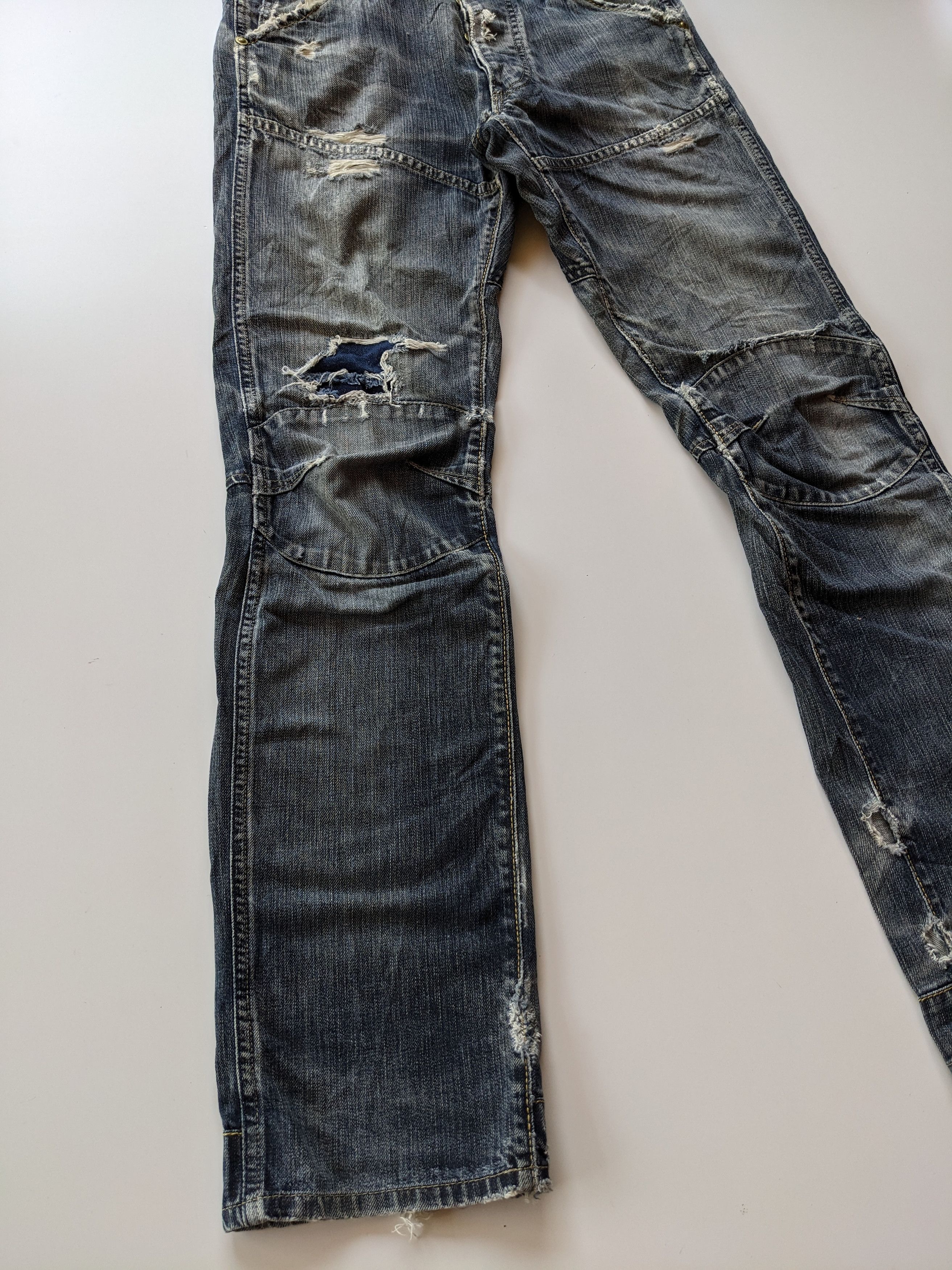 G-Star G Star Raw Elwood Heritage distressed jeans Size US 30 / EU 46 - 5 Thumbnail