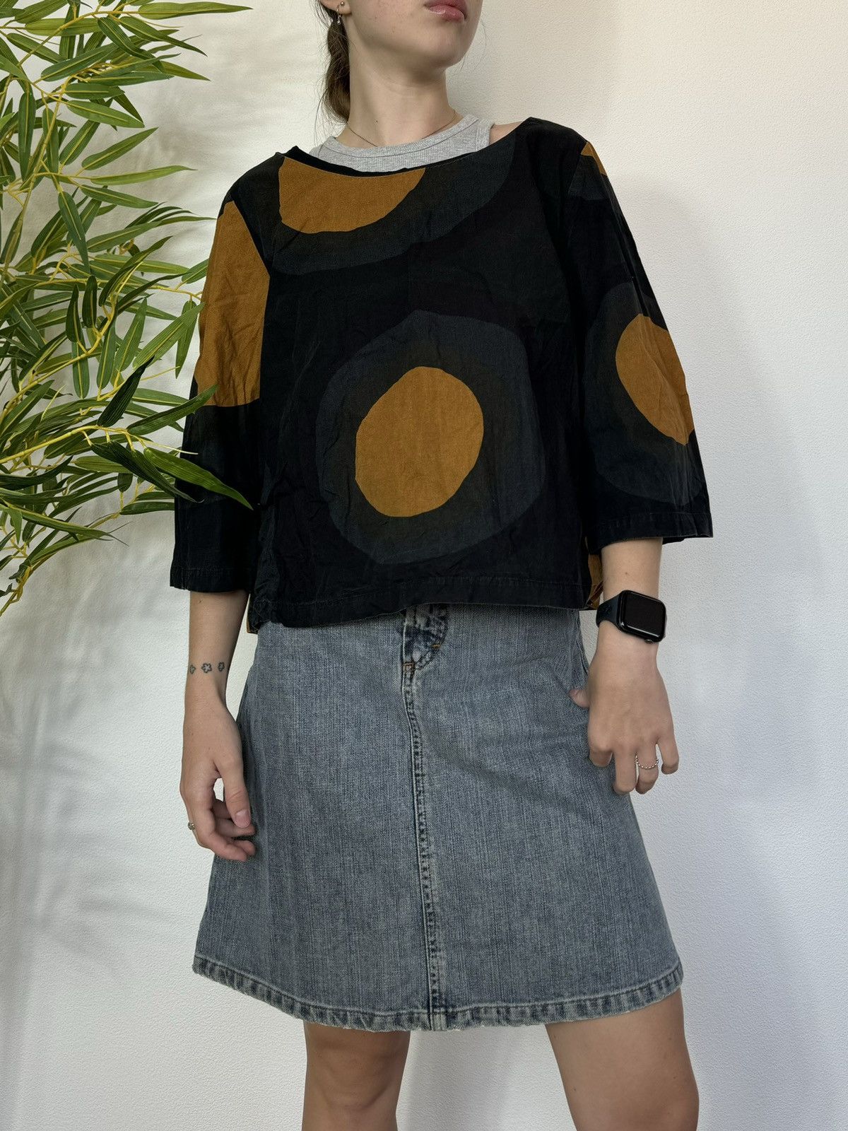Marimekko VINTAGE MARIMEKKO AVANT GARDE BLOUSE Size XS / US 0-2 / IT 36-38 - 3 Thumbnail