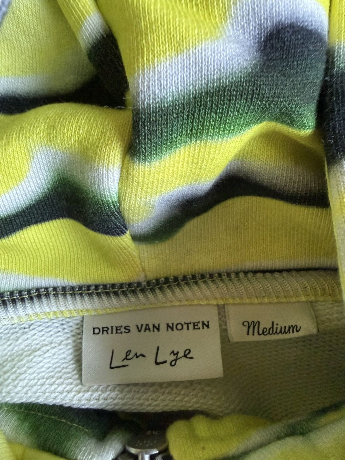 Dries Van Noten Dries van Noten x Len Lye zip up hoodie Size US M / EU 48-50 / 2 - 2 Thumbnail