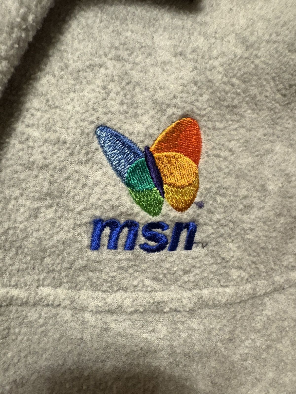 Vintage Vintage MSN Messenger Vest 90s Microsoft Computer Geek Grail Size US XXL / EU 58 / 5 - 1 Thumbnail