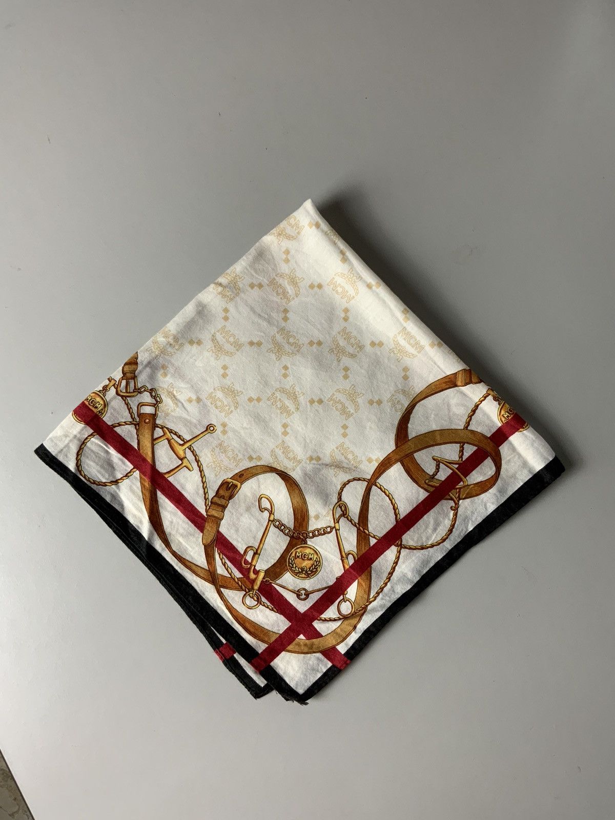 MCM MCM Mongram Bandana Handkerchief Size ONE SIZE - 3 Thumbnail