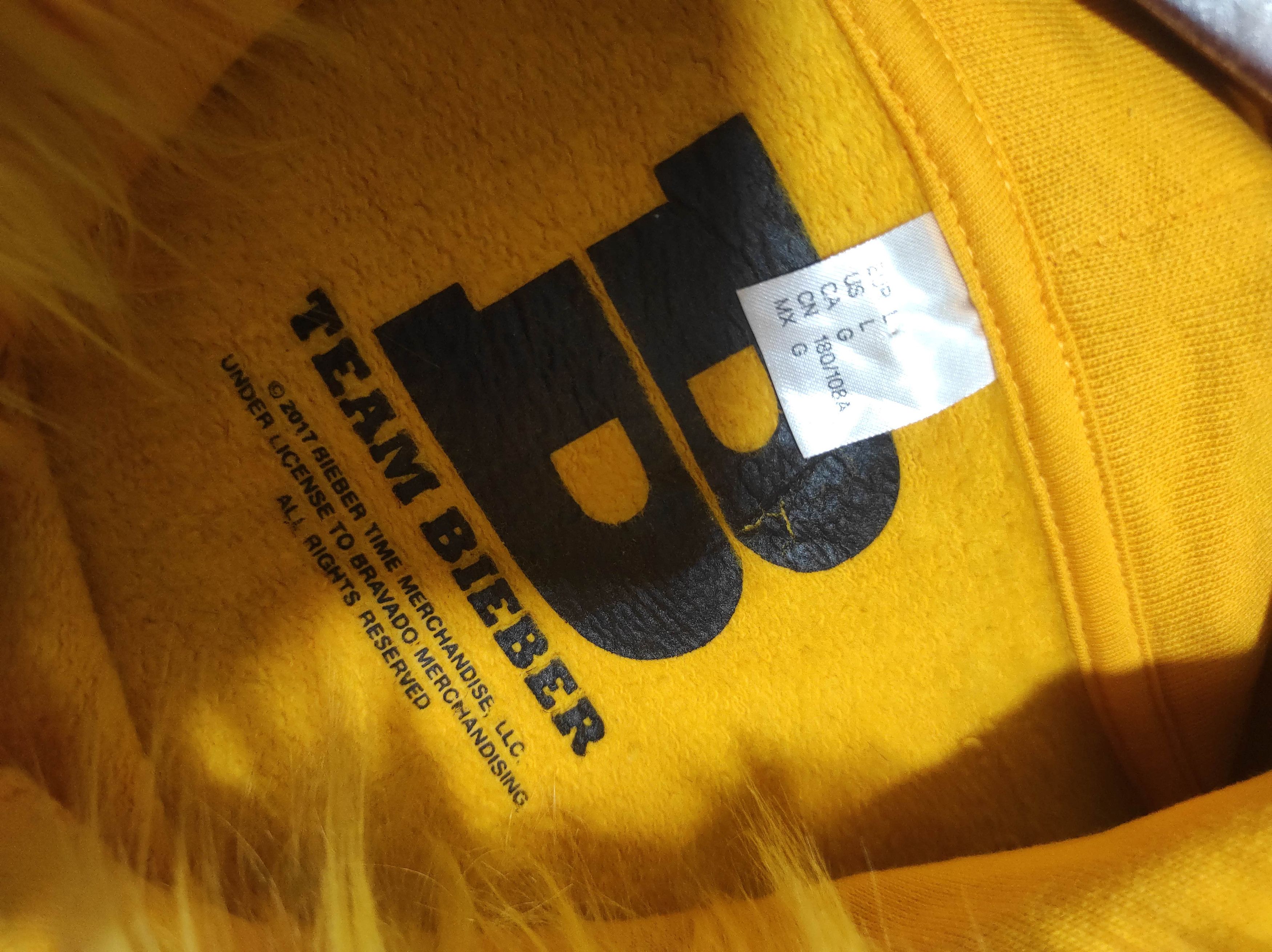 H&M Team Bieber Fur Hoodie IfSixWasNine LGB style Size US L / EU 52-54 / 3 - 17 Thumbnail