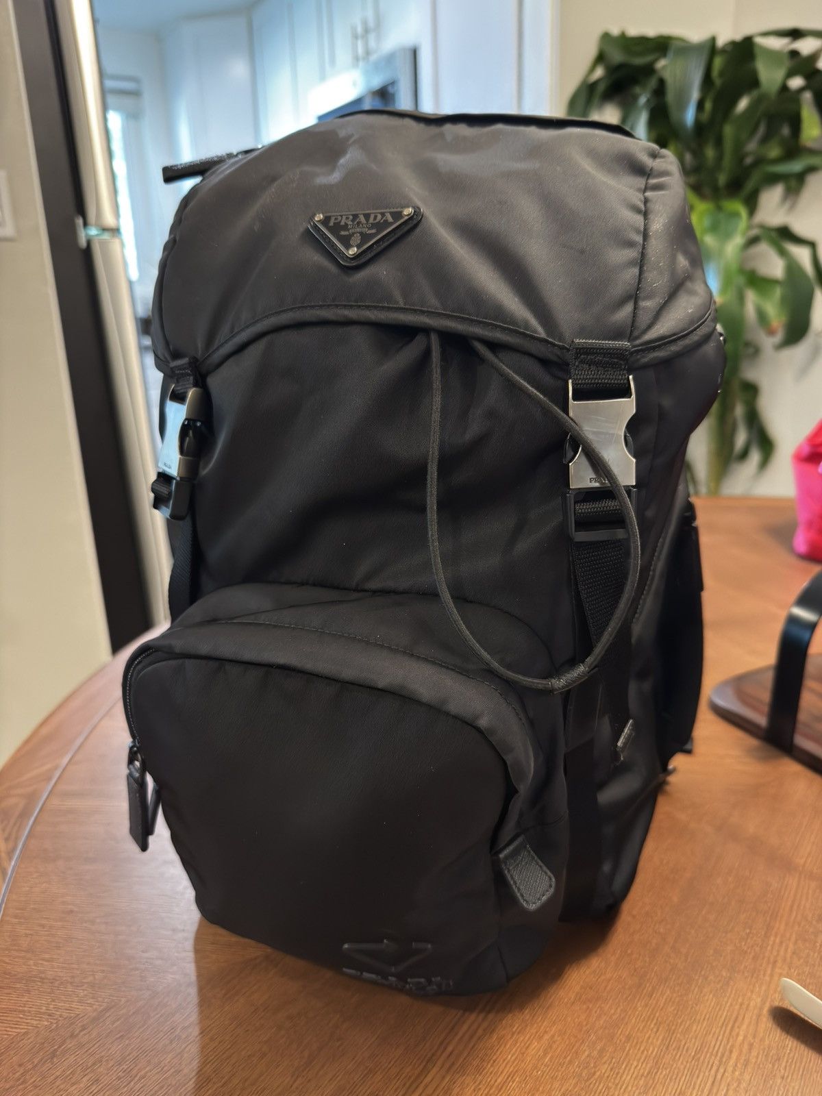 Prada Prada Re-Nylon Backpack – Black Size ONE SIZE - 5 Thumbnail