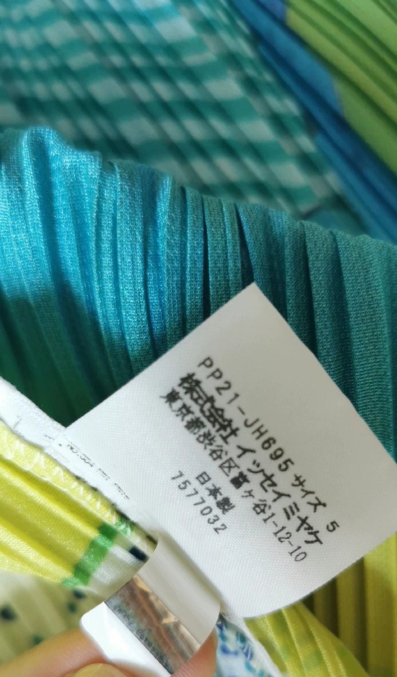 Issey Miyake Issey Miyake Green windmill dress Size XXL / US 16-18 / IT 52-54 - 6 Thumbnail
