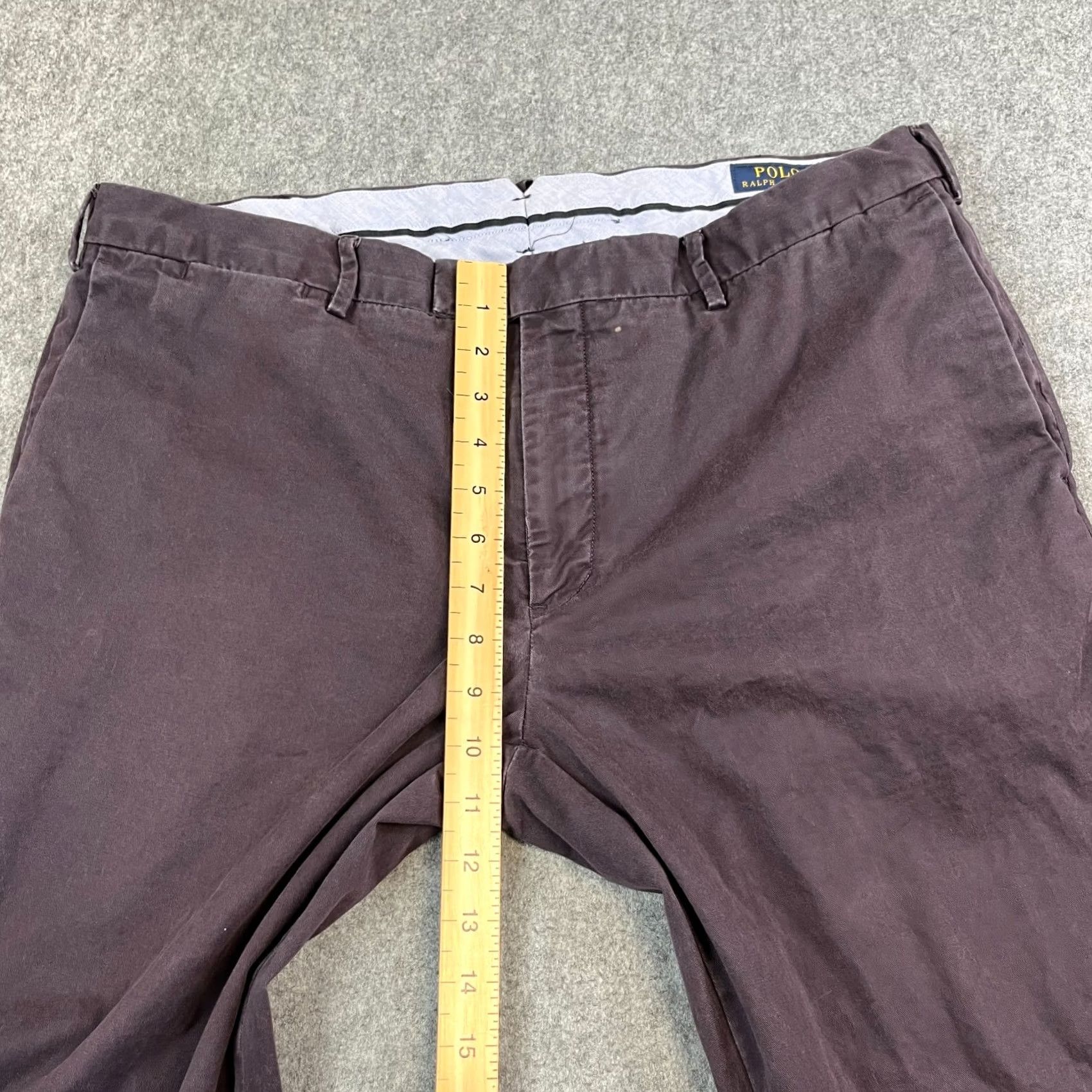 Polo Ralph Lauren Polo Ralph Lauren Slim Chino Trousers Pants 36 Regular 34 Purple Cotton Elastane Slim Fit Men’s Green? Purple Size US M / EU 48-50 / 2 - 5 Thumbnail