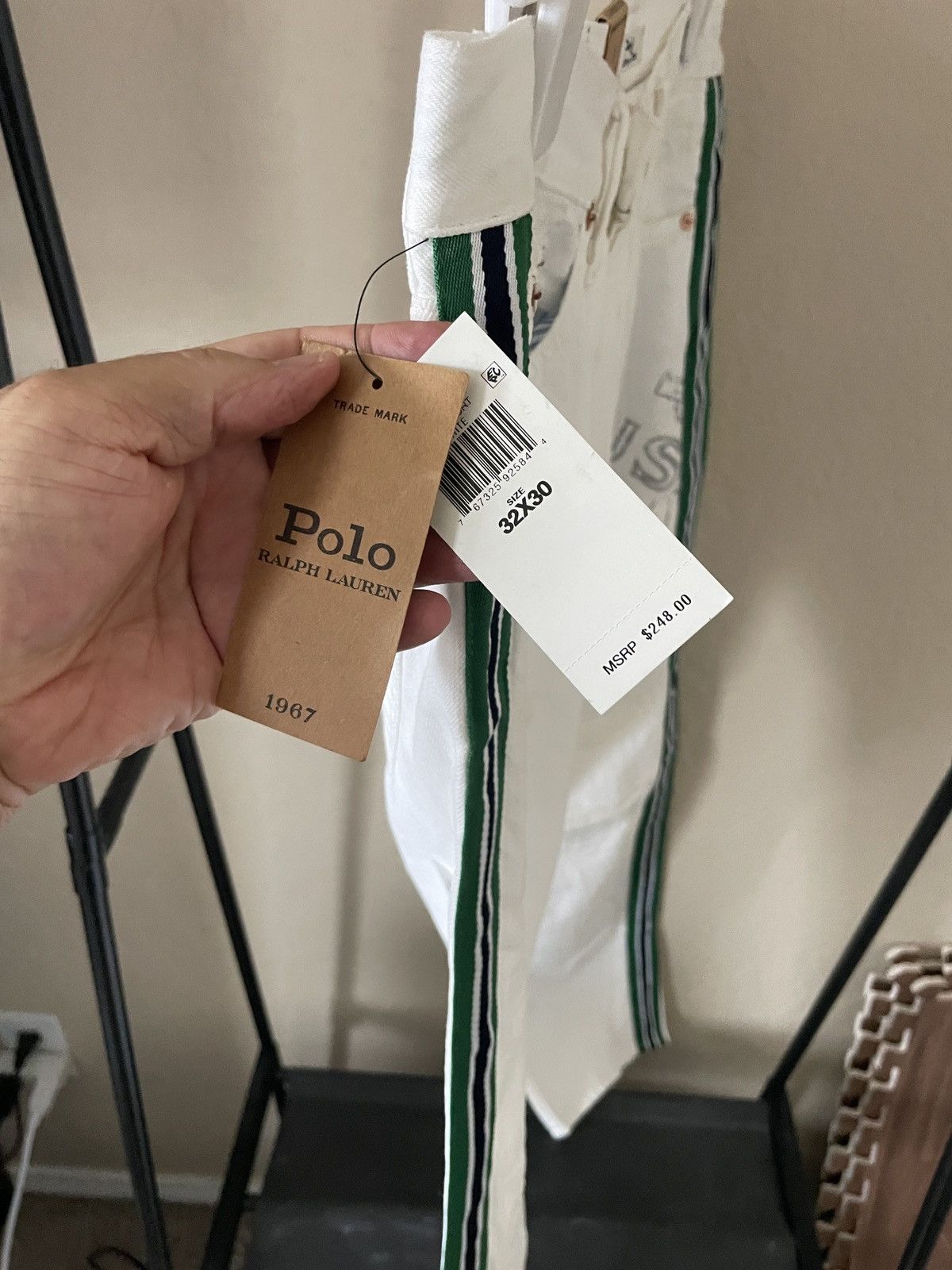 Polo Ralph Lauren NewPort The Varick Slim straight leg nwt 248.00 Size US 33 - 7 Thumbnail