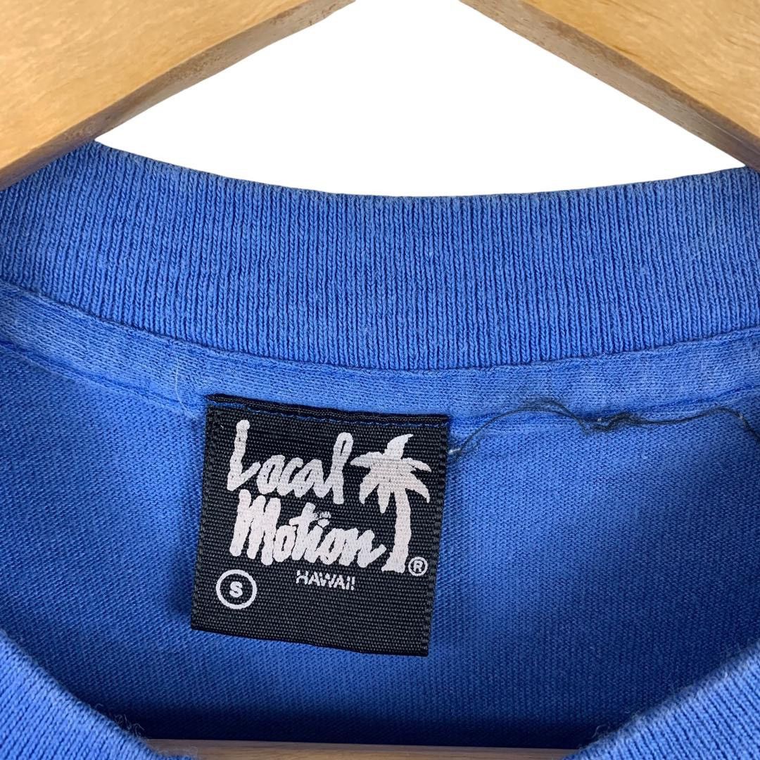 Vintage Vintage 90s LOCAL MOTION big logo back hit Surfing tee Size US S / EU 44-46 / 1 - 4 Thumbnail
