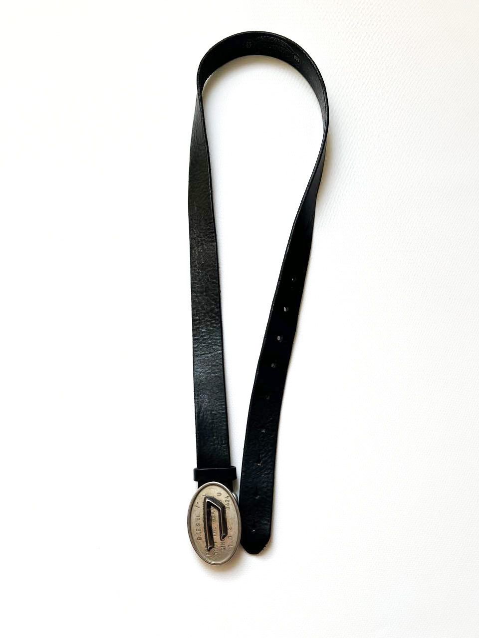 Diesel Vintage Diesel big crazy logo buckle military belt punk y2k Size ONE SIZE - 3 Thumbnail