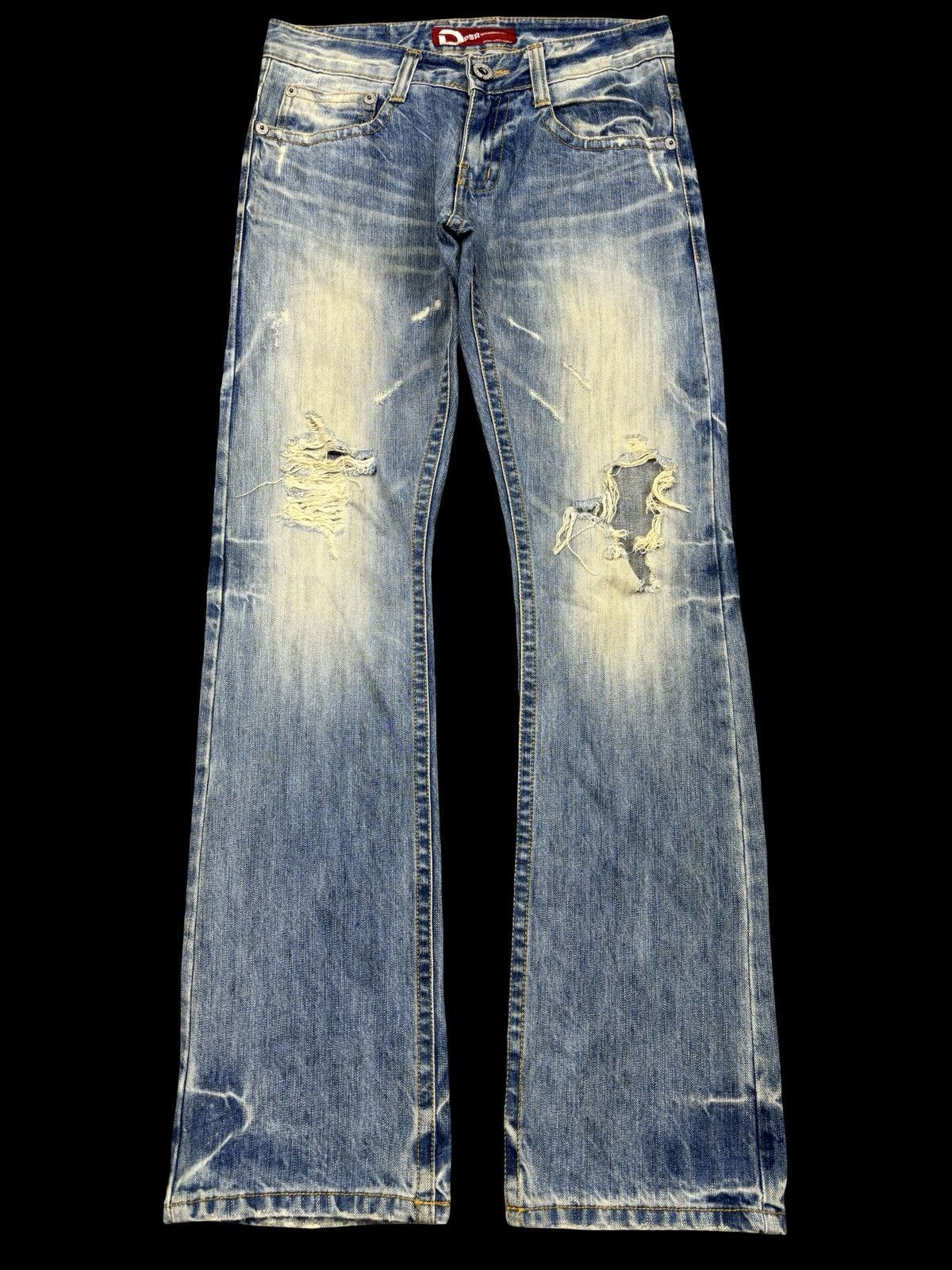 Other 💥Flare💥DPSR Slim Flare Distressed Denim F998 Size US 30 / EU 46 - 1 Thumbnail