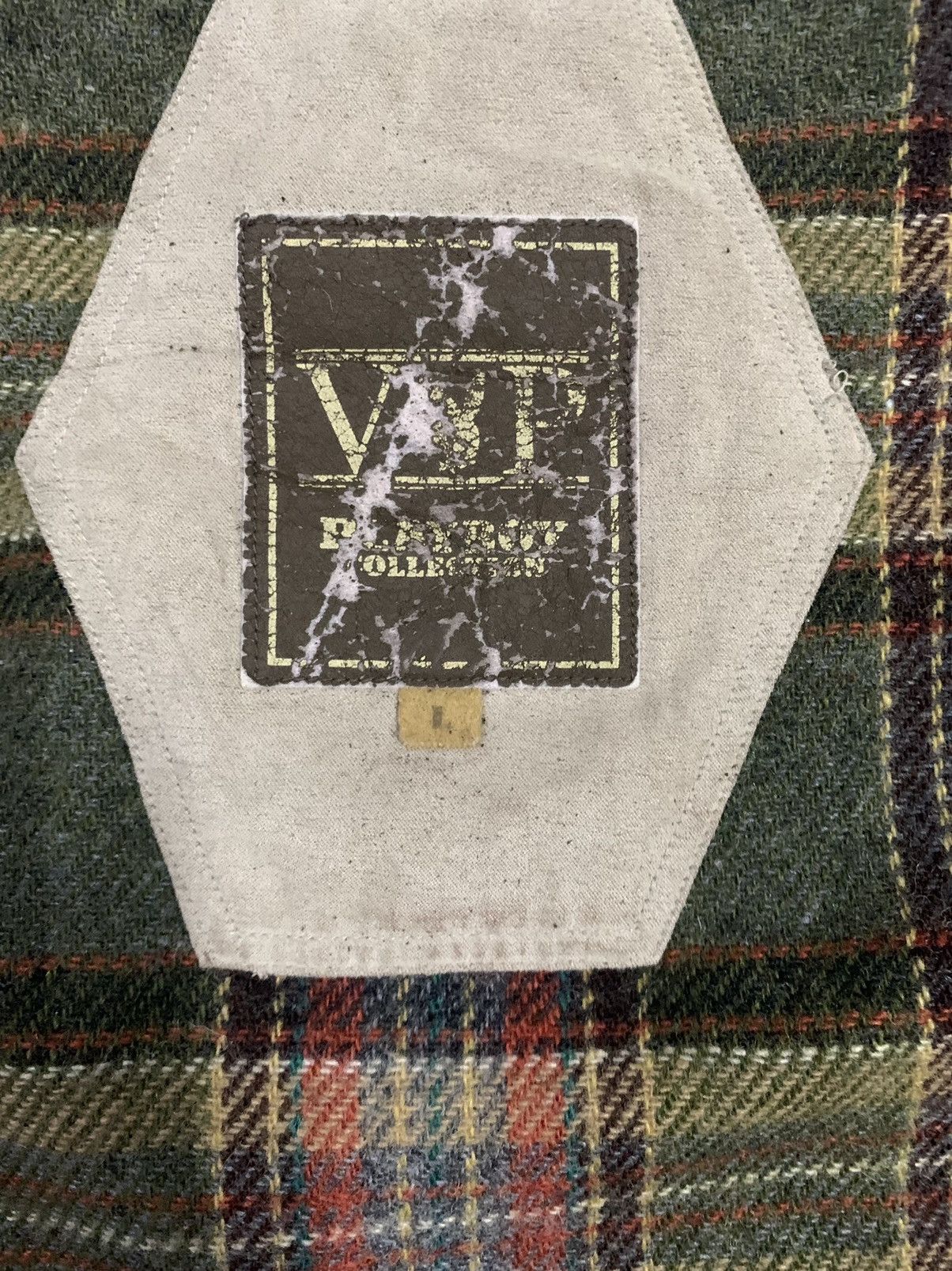 Playboy × Supreme Vintage Playboy VIP Multi-pocket Checked Lined Bomber Jacket Size US L / EU 52-54 / 3 - 20 Thumbnail