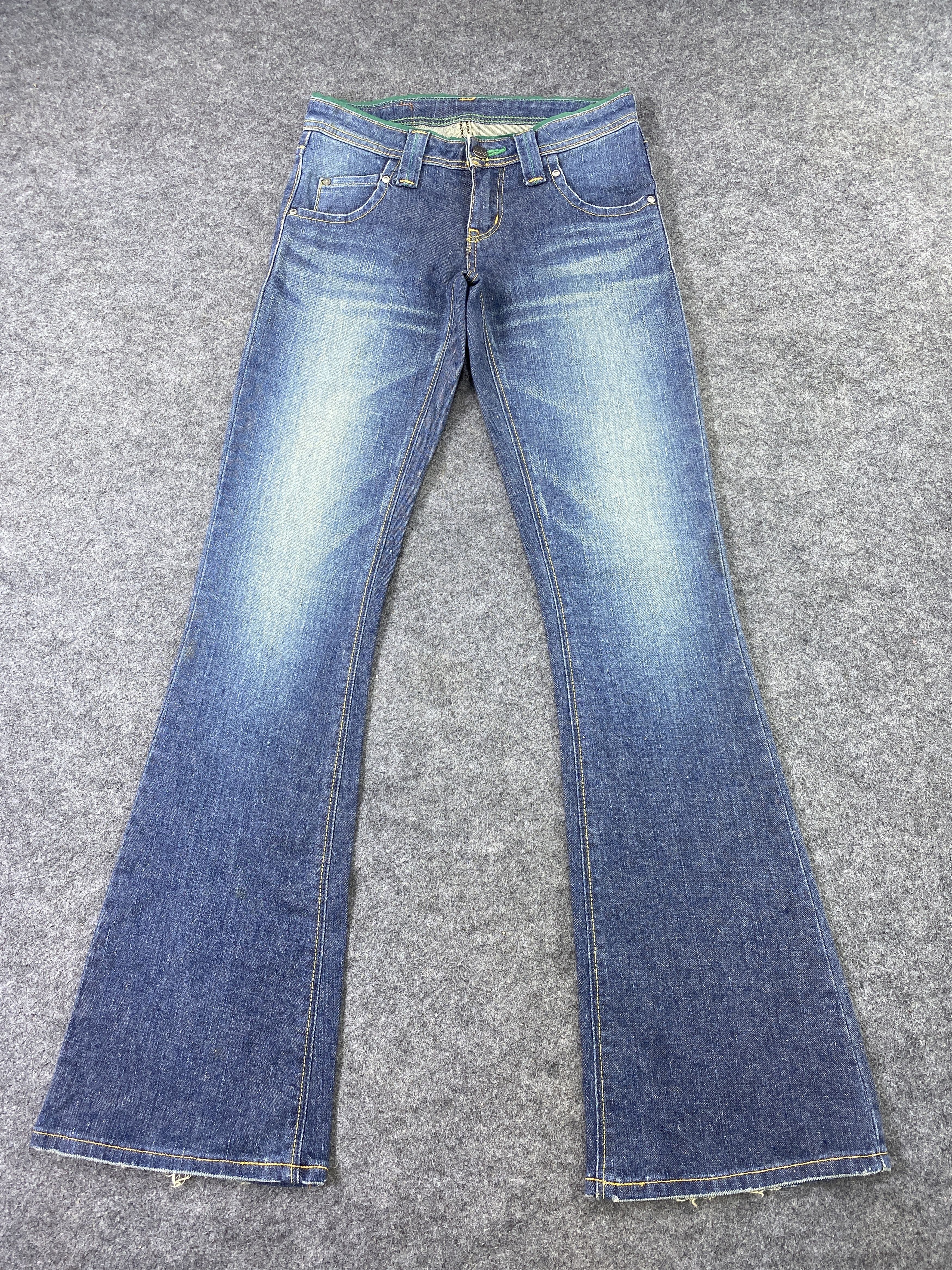 Lee Vintage Lee Blue Wash bootcut Jeans - J1000 Size 27" / US 4 / IT 40 - 2 Thumbnail