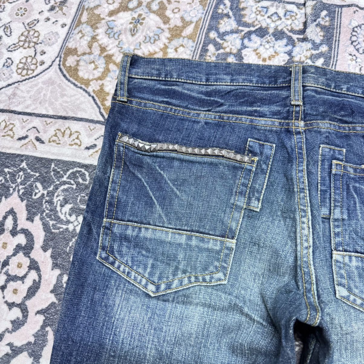 Japanese Brand Sergeant Salute + LZG Denim Flare Jeans Studded Hysteric Size US 33 - 13 Thumbnail