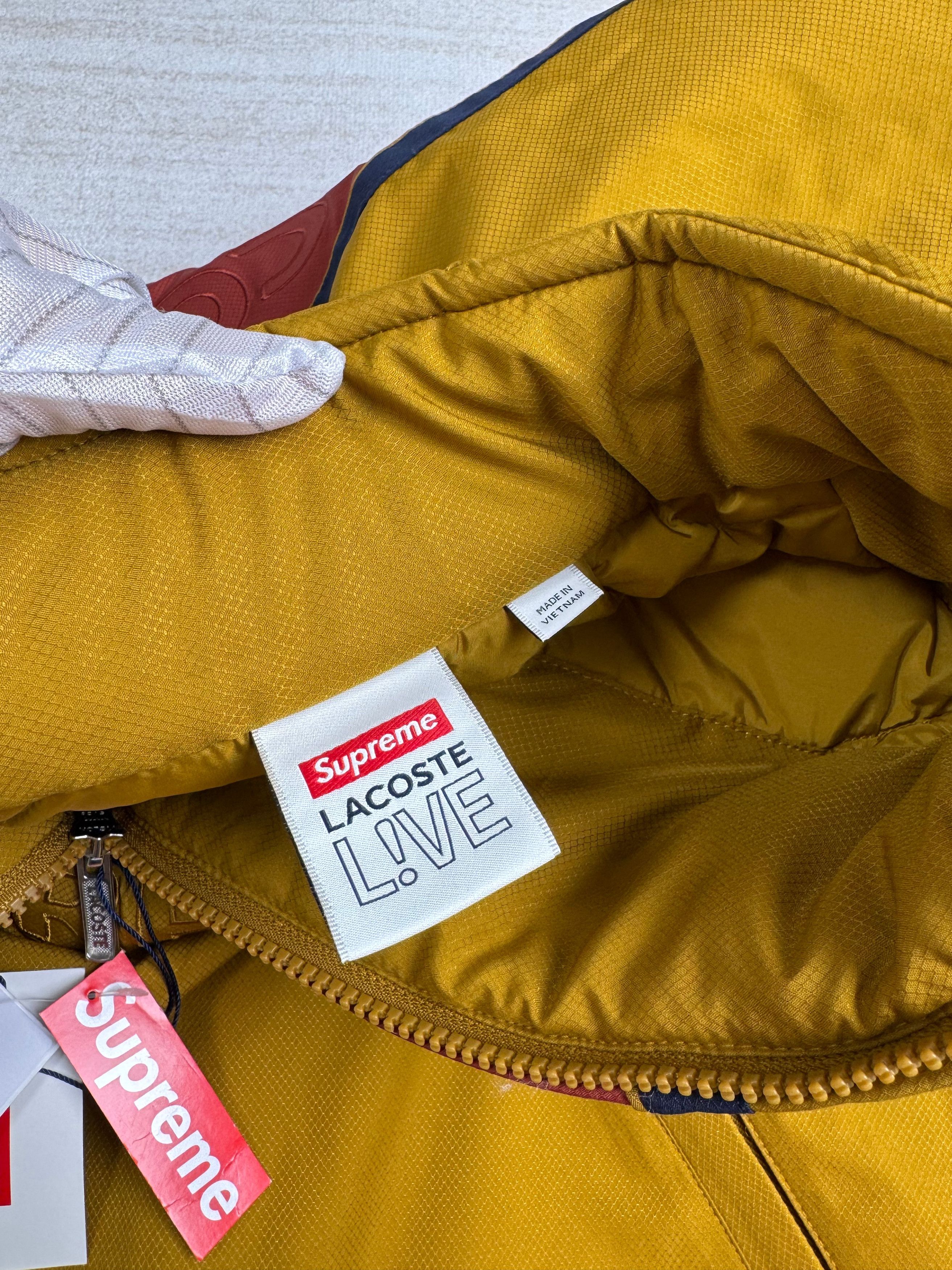 Lacoste × Supreme New with Tag* FW19 Puffy Half Zip Pullover Supreme®/LACOSTE Size US S / EU 44-46 / 1 - 7 Thumbnail