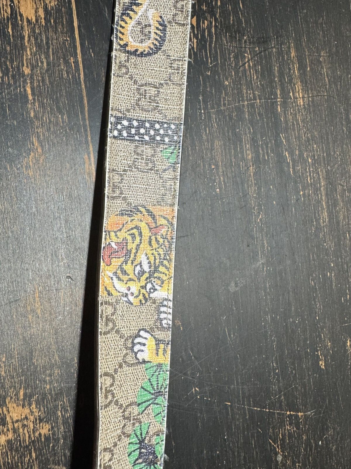 Gucci Gucci Lion GG Supreme Interlocking G Belt Buckle - Size 36 Size 36 - 6 Thumbnail