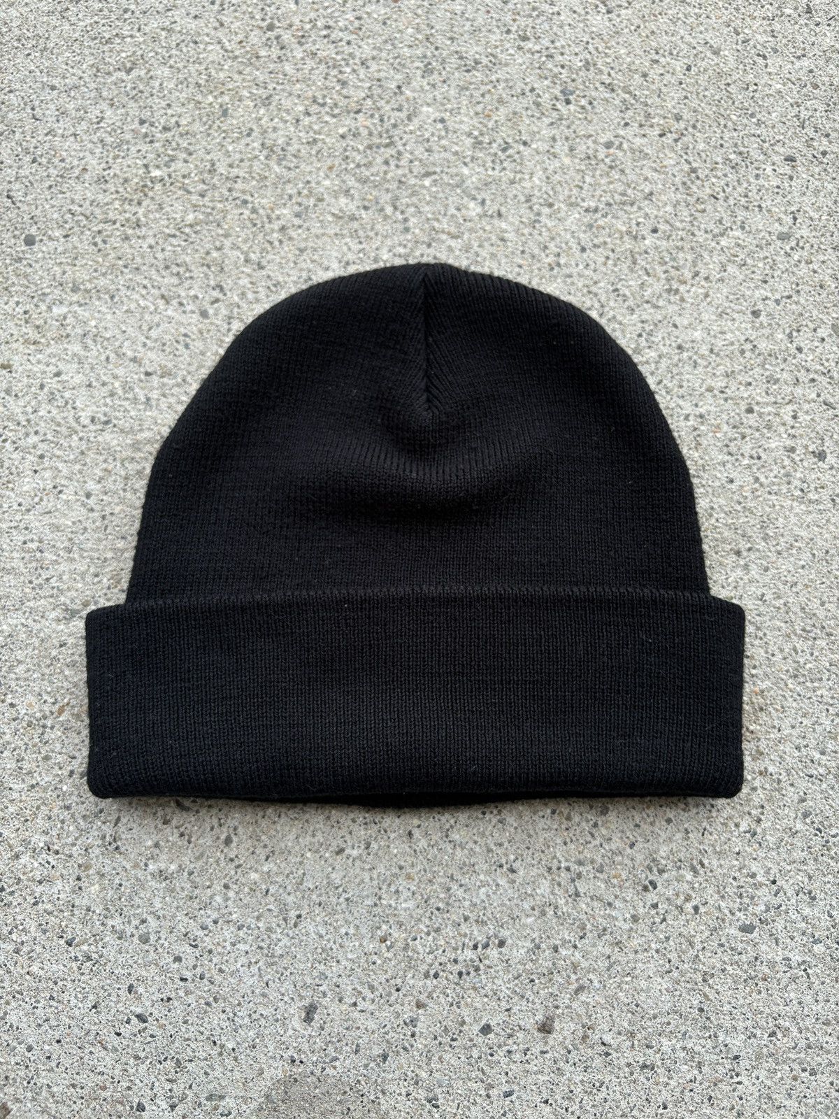 MLB × Twins Enterprise Inc. Vintage 2000s Y2K MLB Anaheim Angels Black Snow/Ski Beanie Size ONE SIZE - 2 Thumbnail