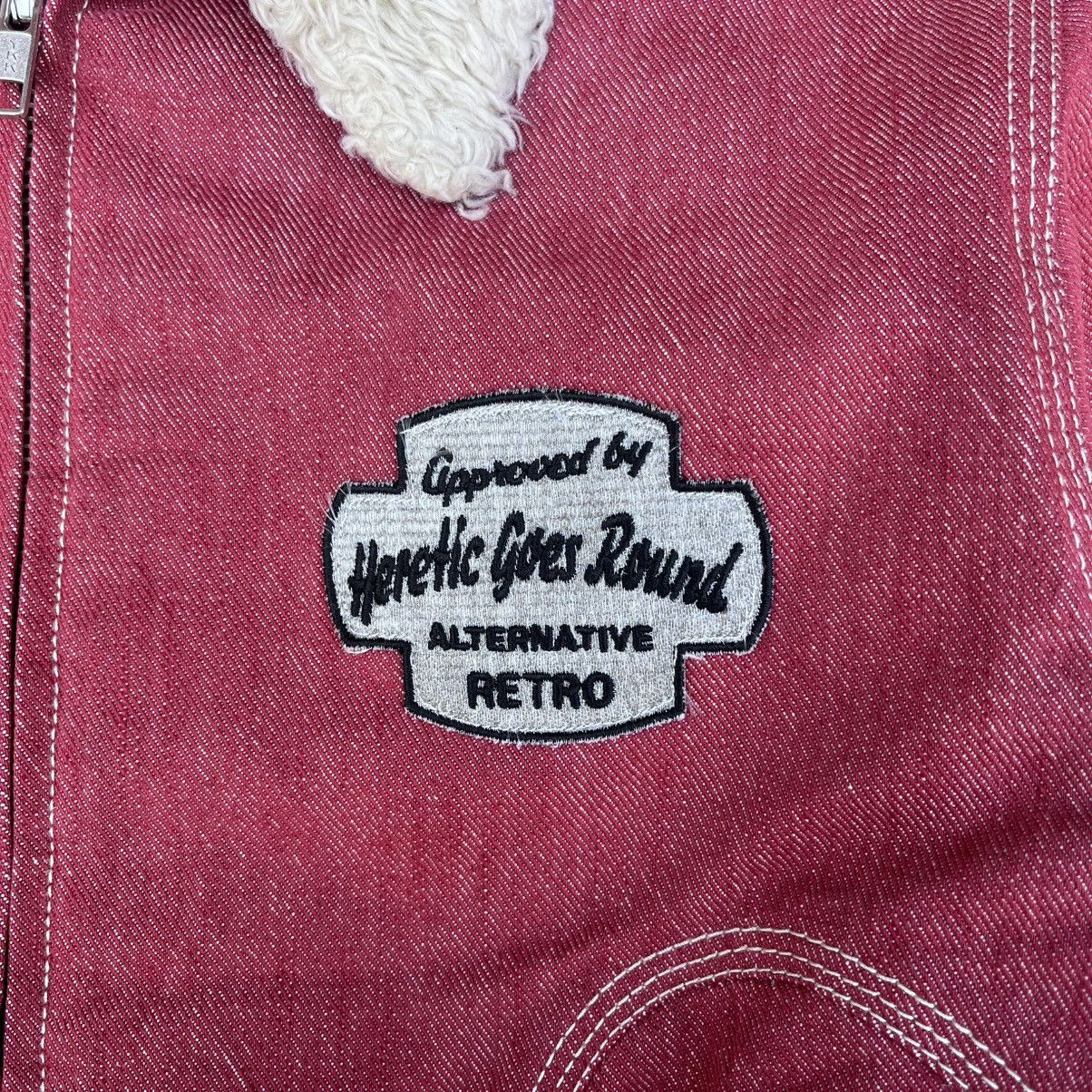 Japanese Brand Alternative Retro Denim Jacket Sherpa Size US M / EU 48-50 / 2 - 9 Thumbnail