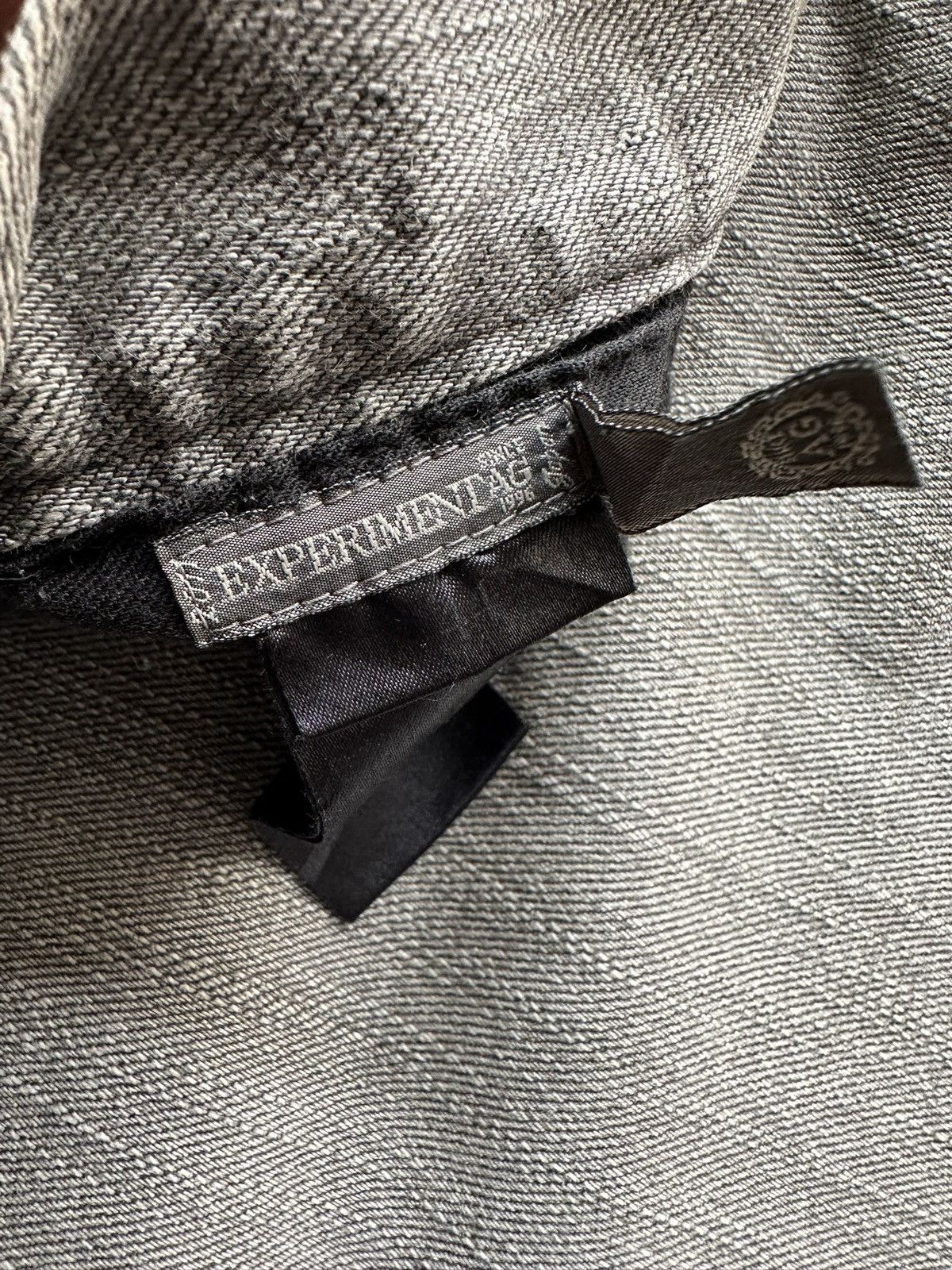 Japanese Brand 2011 ss - AG by Experiment high rise asymmetrical jeans Size US 30 / EU 46 - 19 Thumbnail